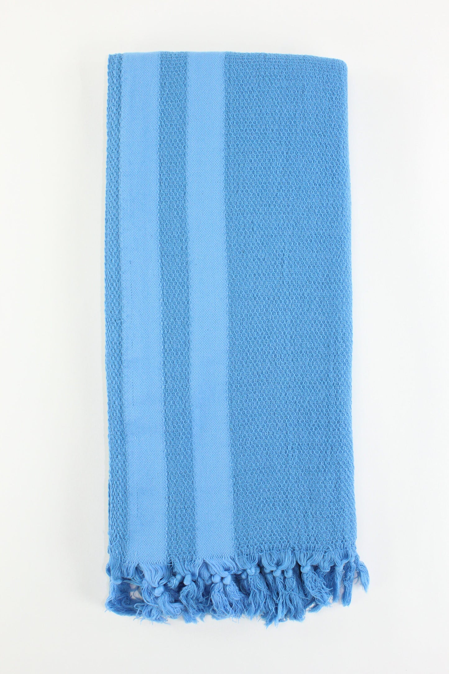 Premium Turkish Towel Peshtemal Fouta (Aqua Blue)
