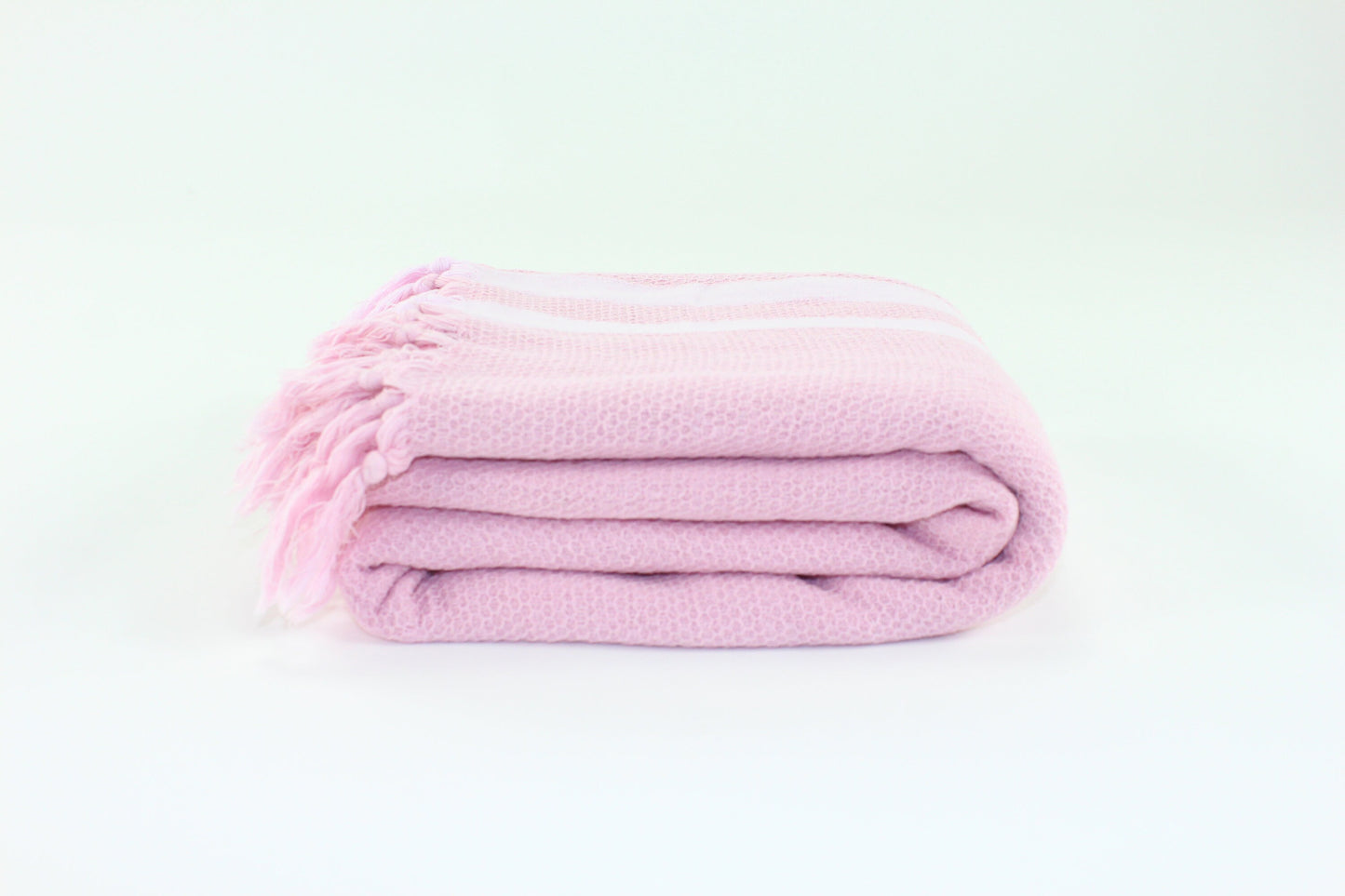 Premium Turkish Towel Peshtemal Fouta (Light Rose)