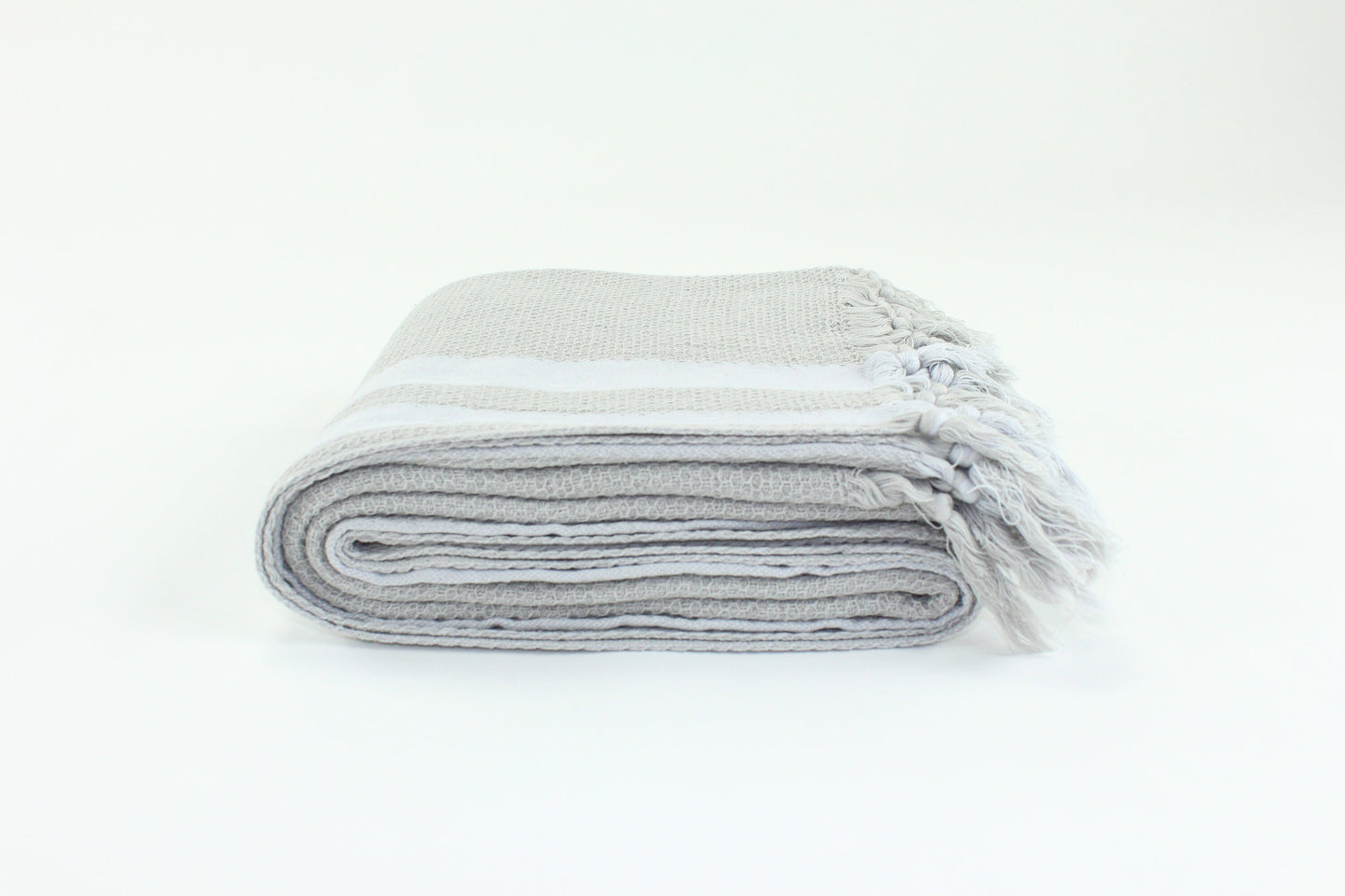 Premium Turkish Towel Peshtemal Fouta (Light Gray)