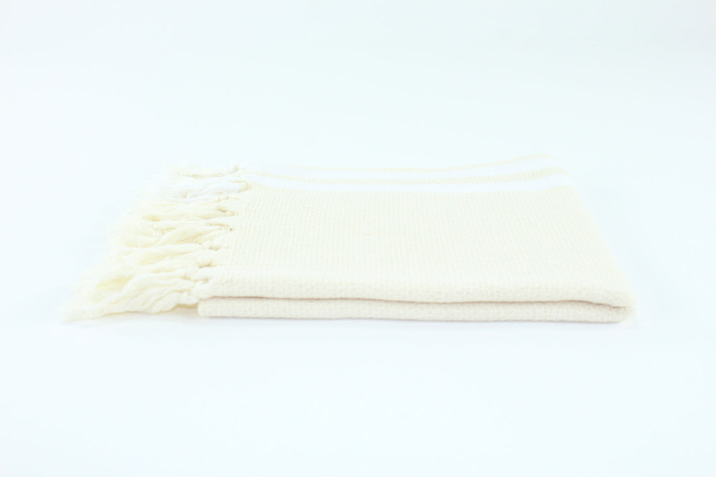 Premium Turkish Towel Peshtemal Fouta (Ivory)