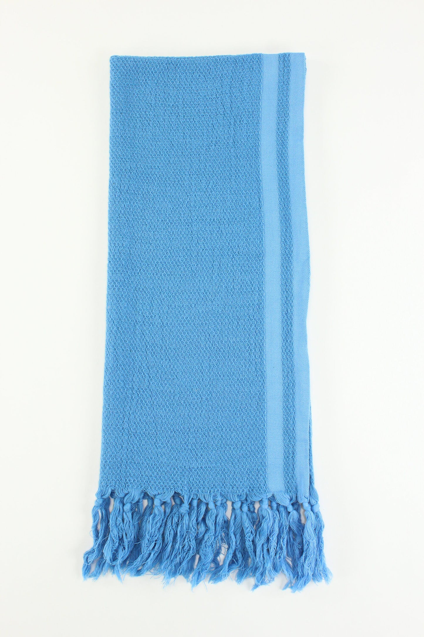 Premium Turkish Towel Peshtemal Fouta (Aqua Blue)