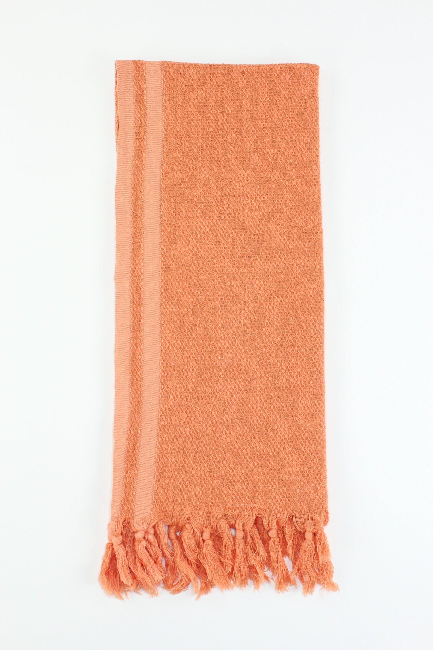 Premium Turkish Towel Peshtemal Fouta (Orange)