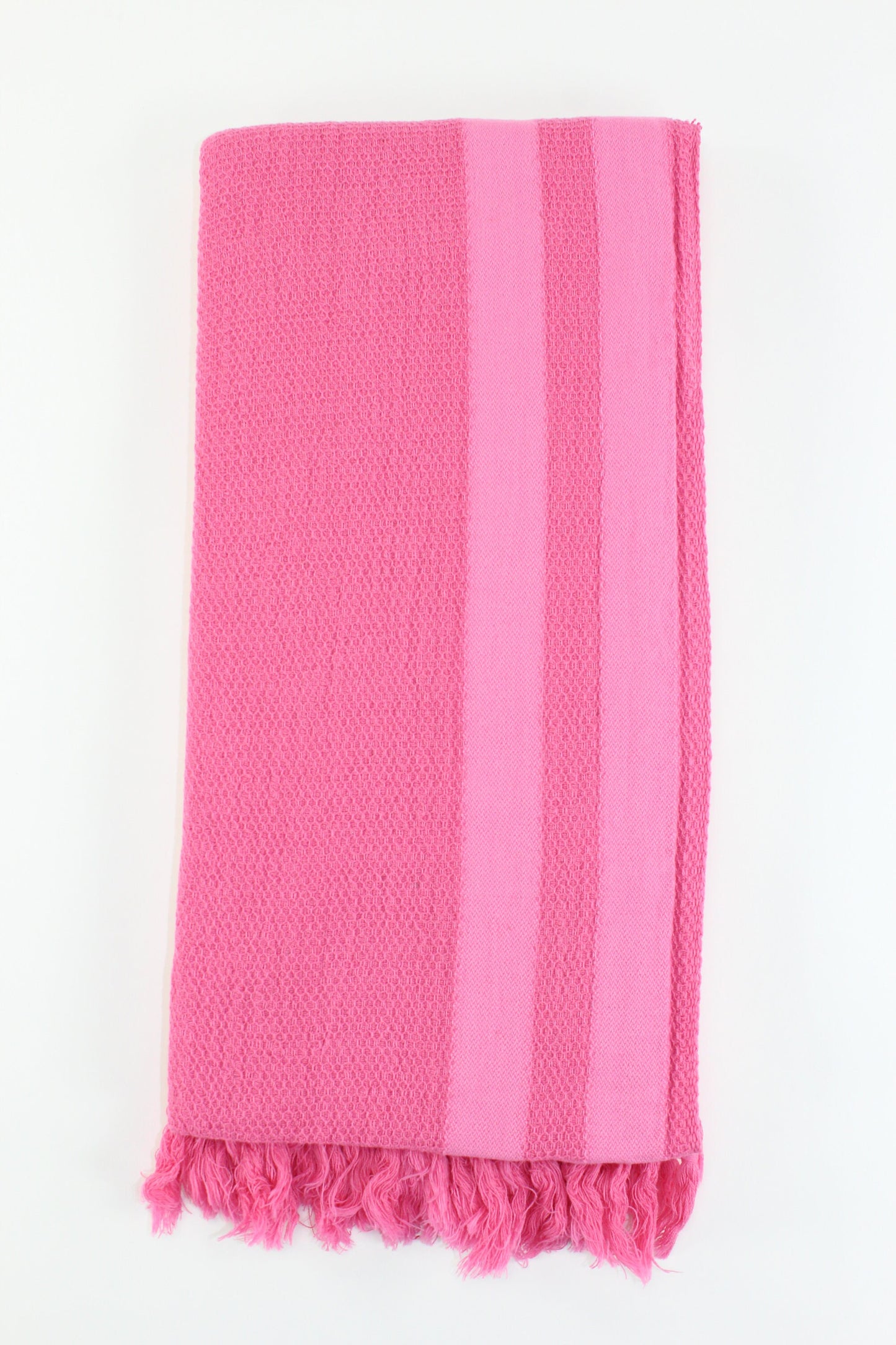 Premium Turkish Towel Peshtemal Fouta (Fuchsia)