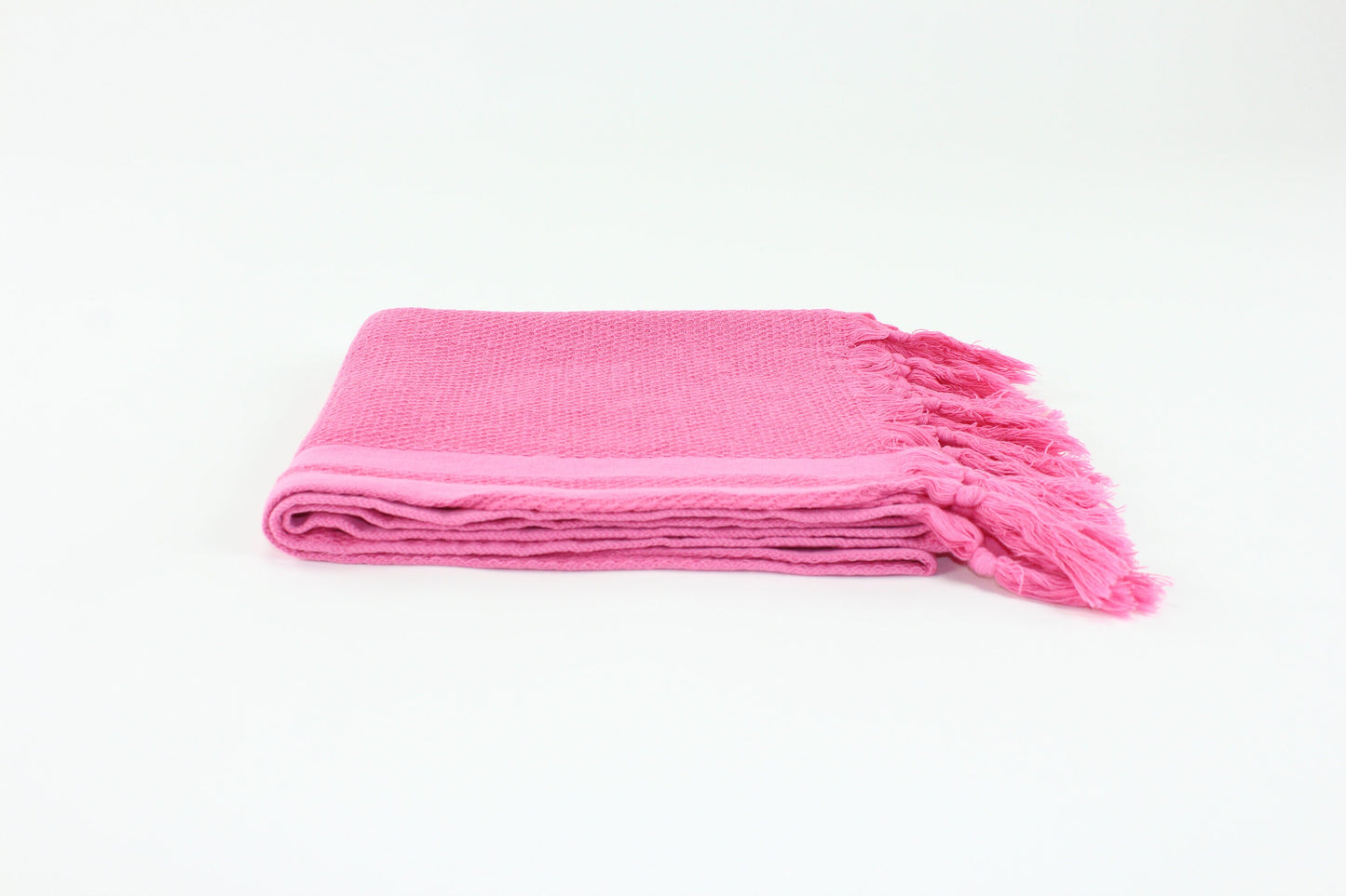 Premium Turkish Towel Peshtemal Fouta (Fuchsia)