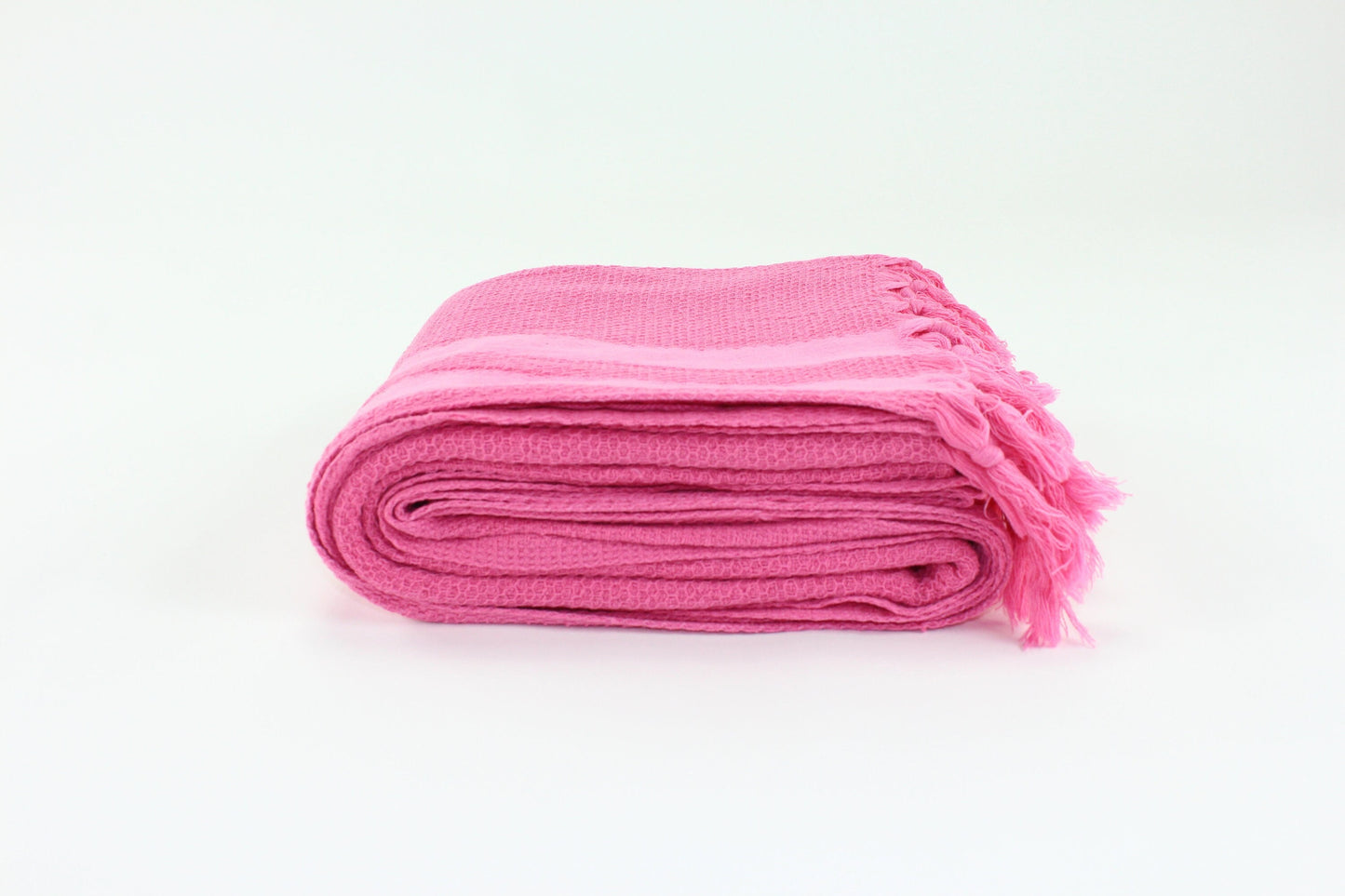 Premium Turkish Towel Peshtemal Fouta (Fuchsia)
