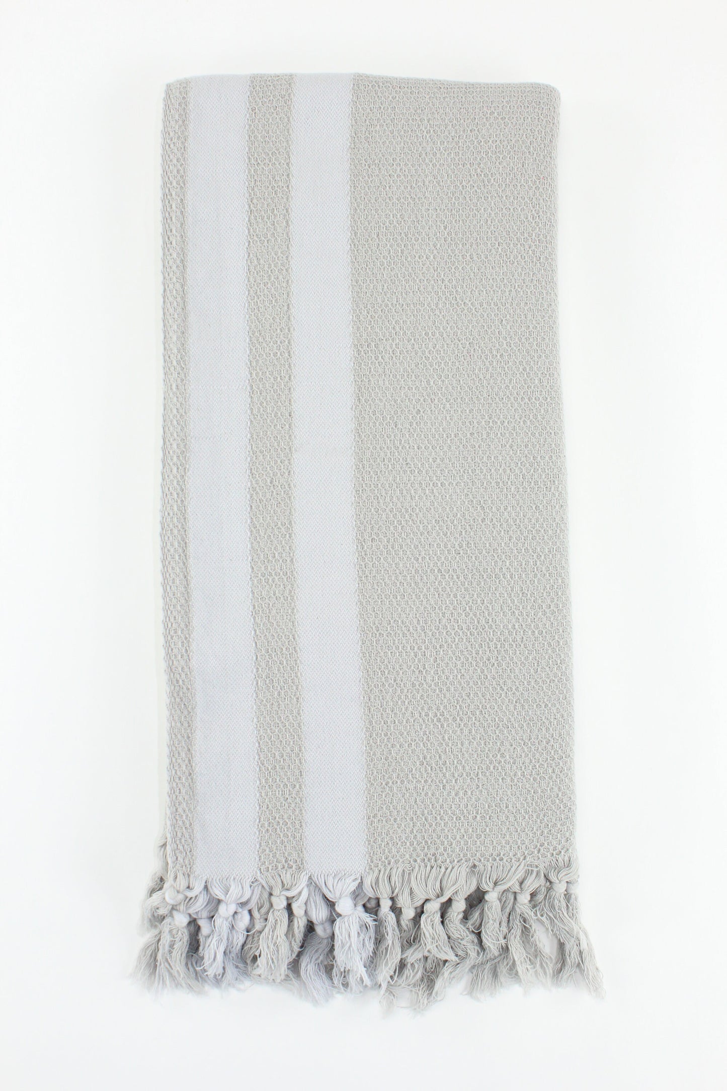 Premium Turkish Towel Peshtemal Fouta (Light Gray)