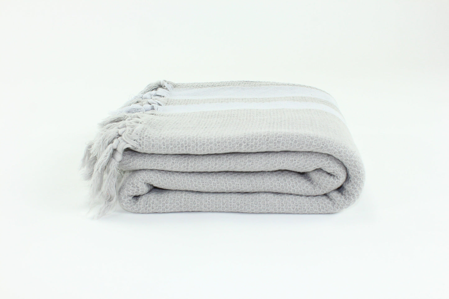 Premium Turkish Towel Peshtemal Fouta (Light Gray)