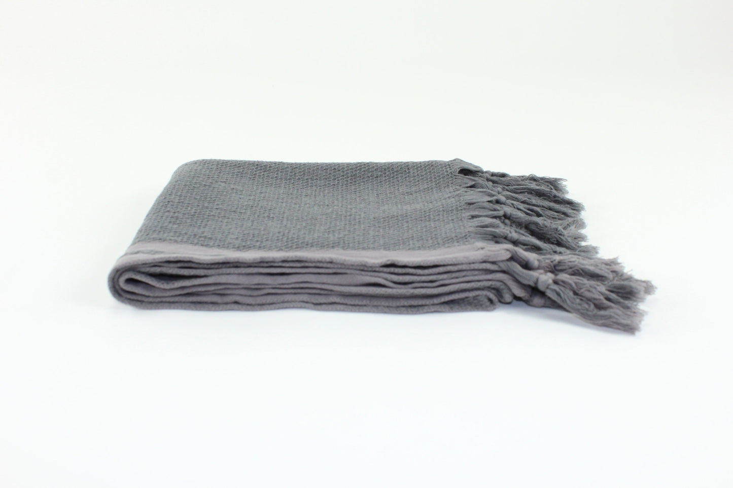 Premium Turkish Towel Peshtemal Fouta (Anthracite)