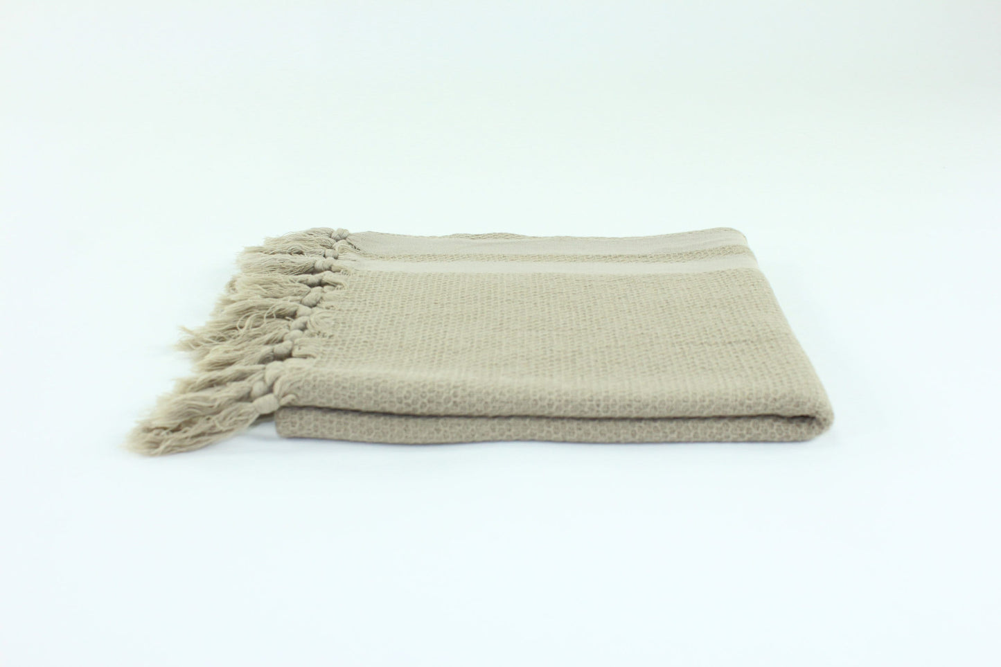 Premium Turkish Towel Peshtemal Fouta (Beige)