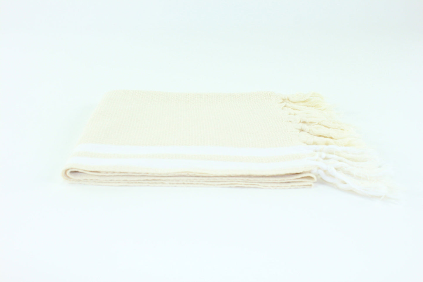 Premium Turkish Towel Peshtemal Fouta (Ivory)