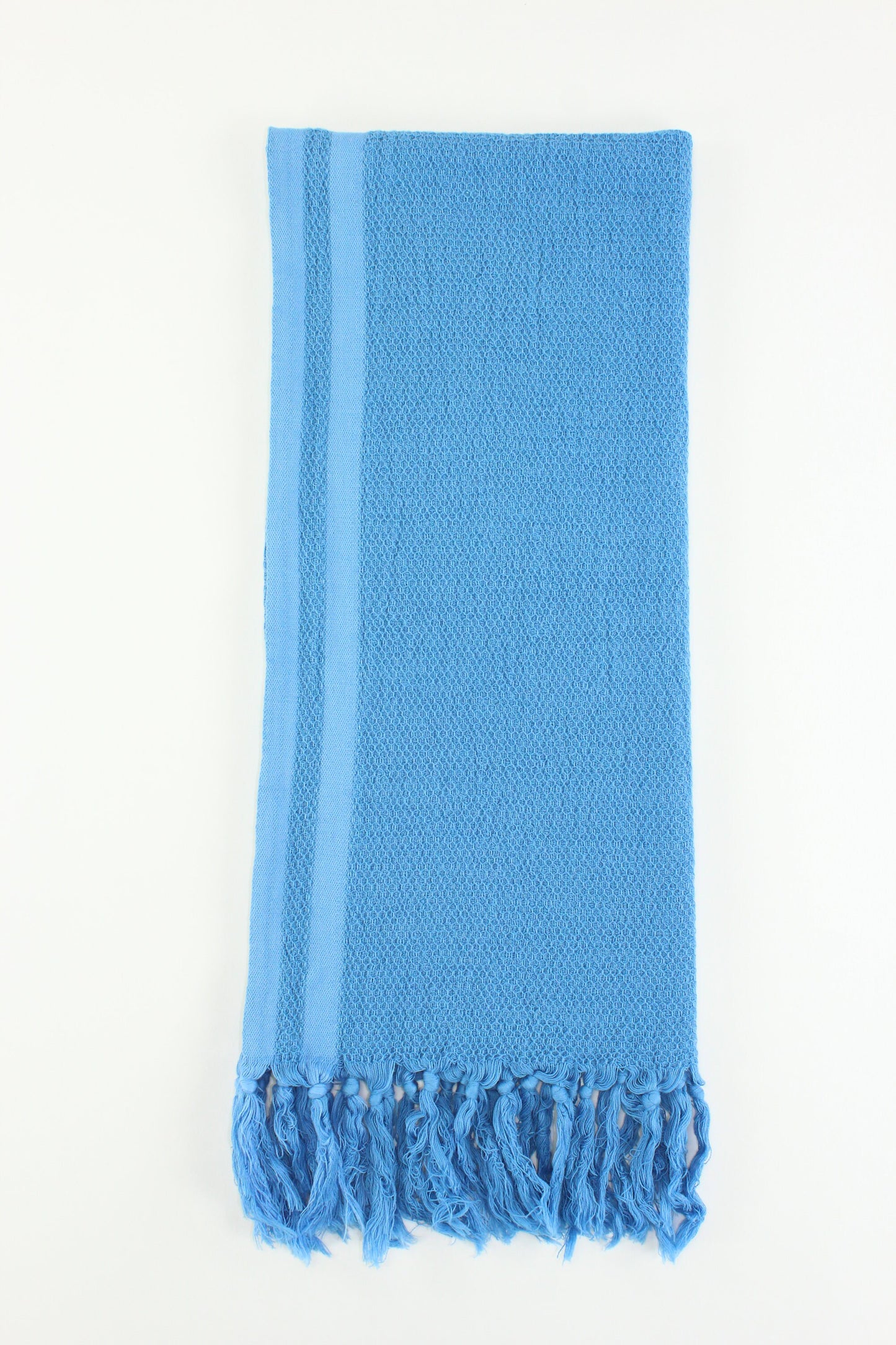 Premium Turkish Towel Peshtemal Fouta (Aqua Blue)
