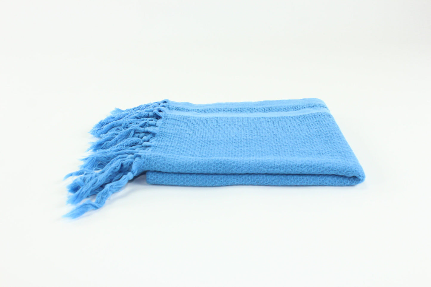 Premium Turkish Towel Peshtemal Fouta (Aqua Blue)