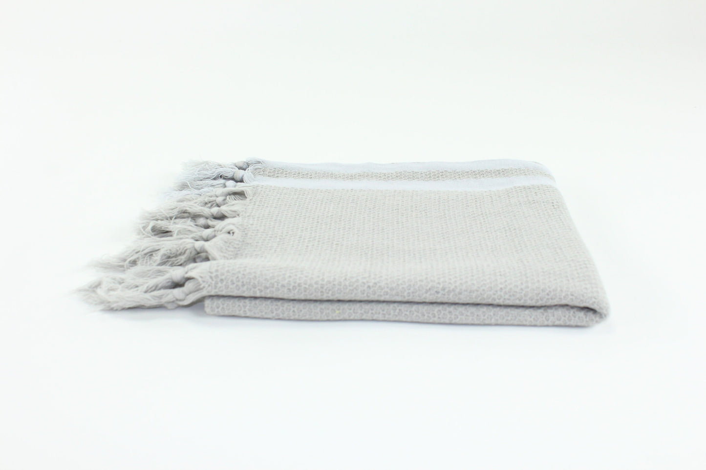 Premium Turkish Towel Peshtemal Fouta (Light Gray)