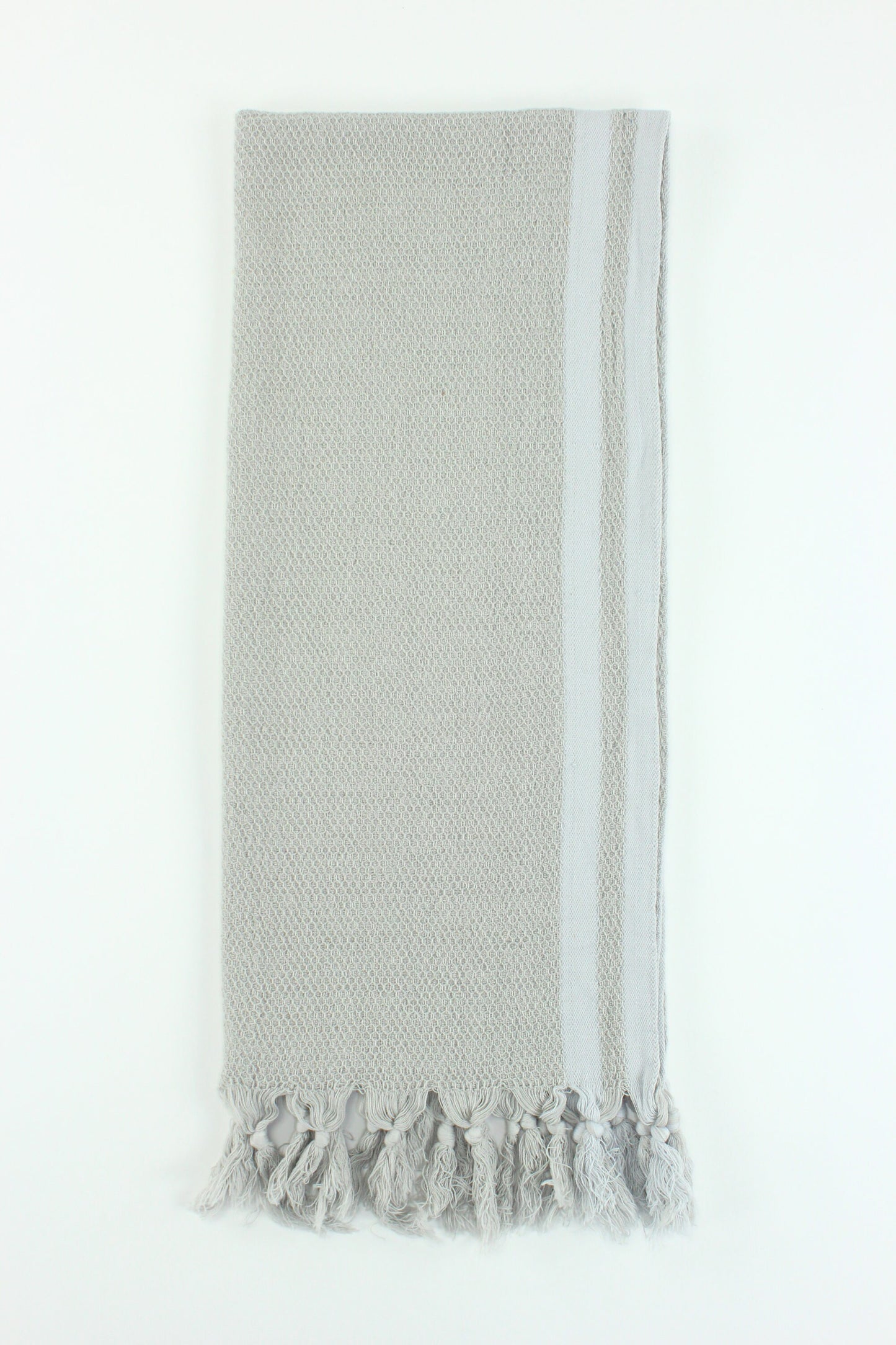 Premium Turkish Towel Peshtemal Fouta (Light Gray)