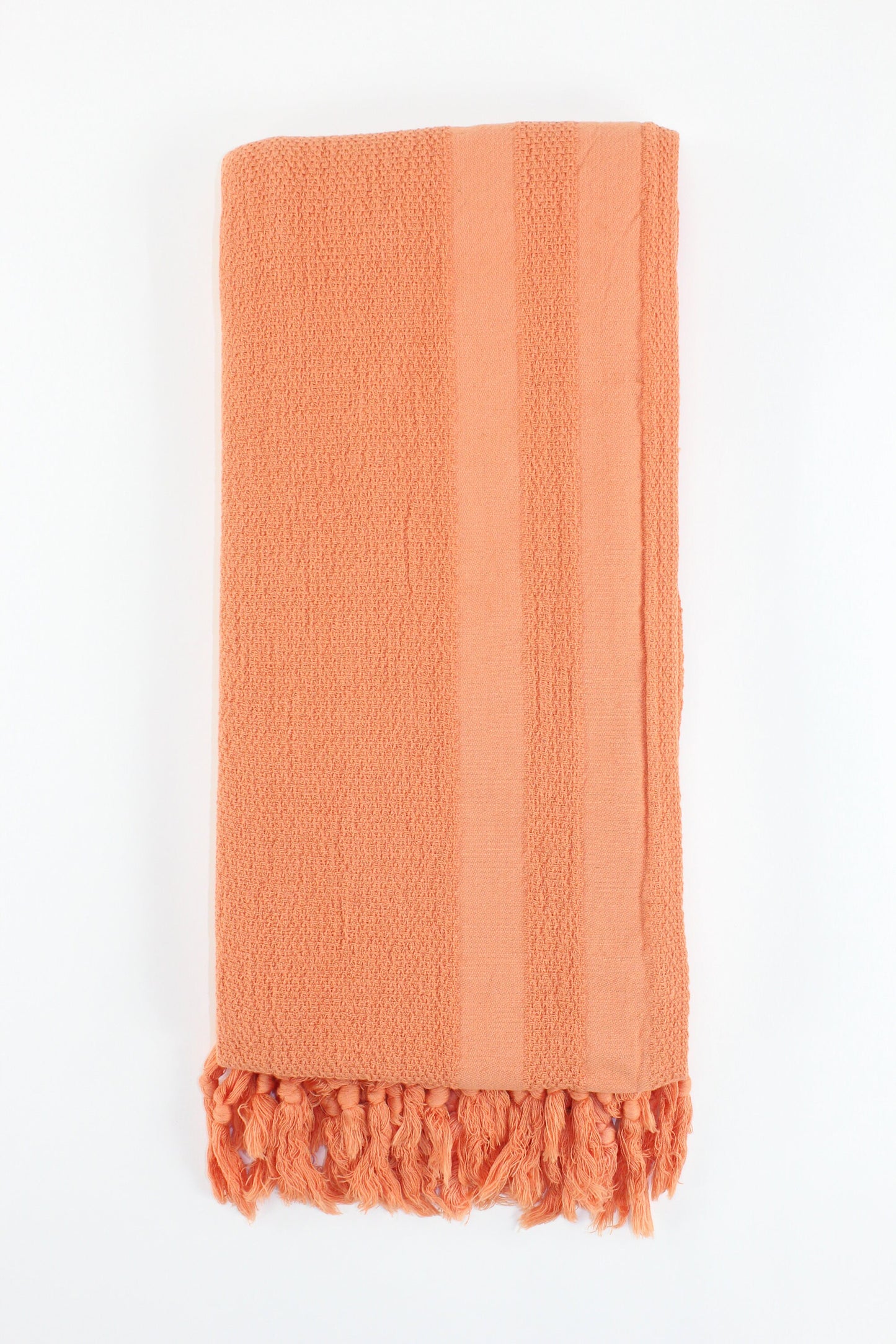 Premium Turkish Towel Peshtemal Fouta (Orange)
