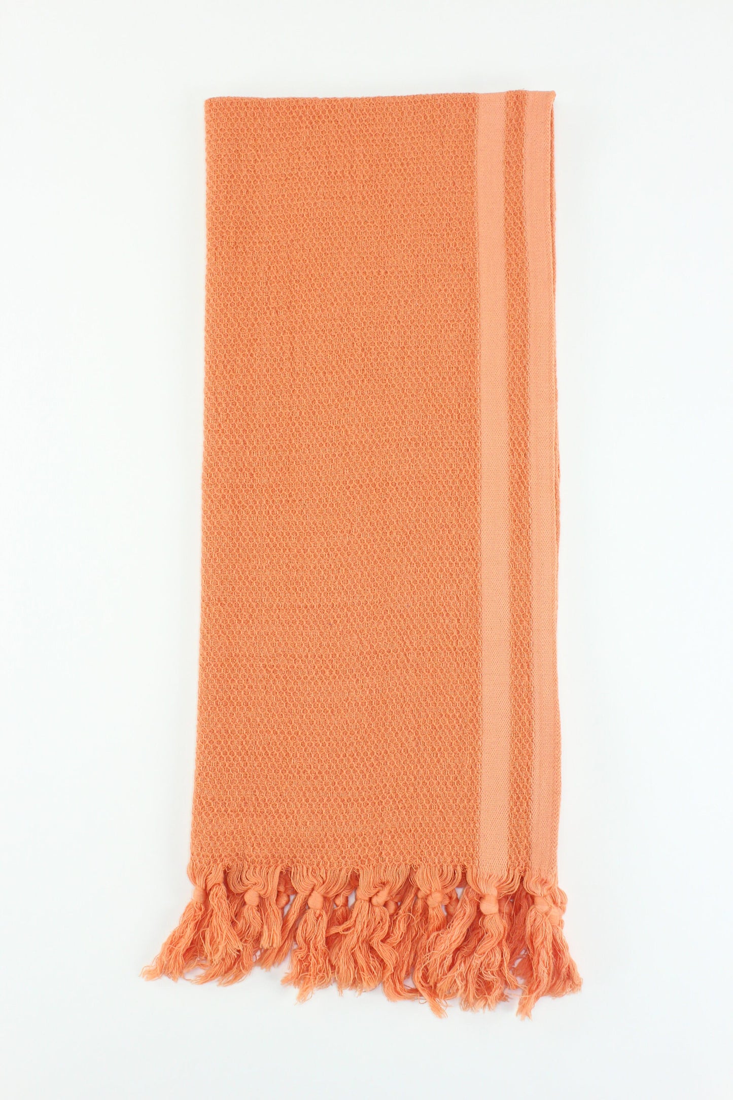 Premium Turkish Towel Peshtemal Fouta (Orange)
