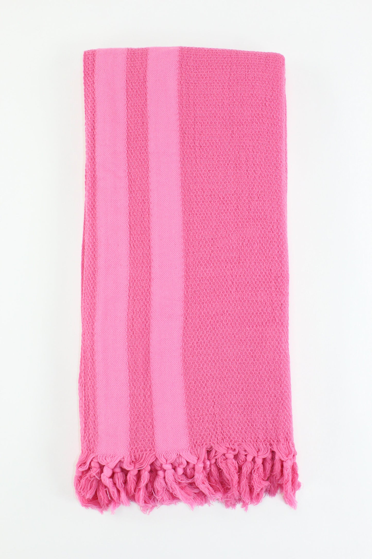 Premium Turkish Towel Peshtemal Fouta (Fuchsia)