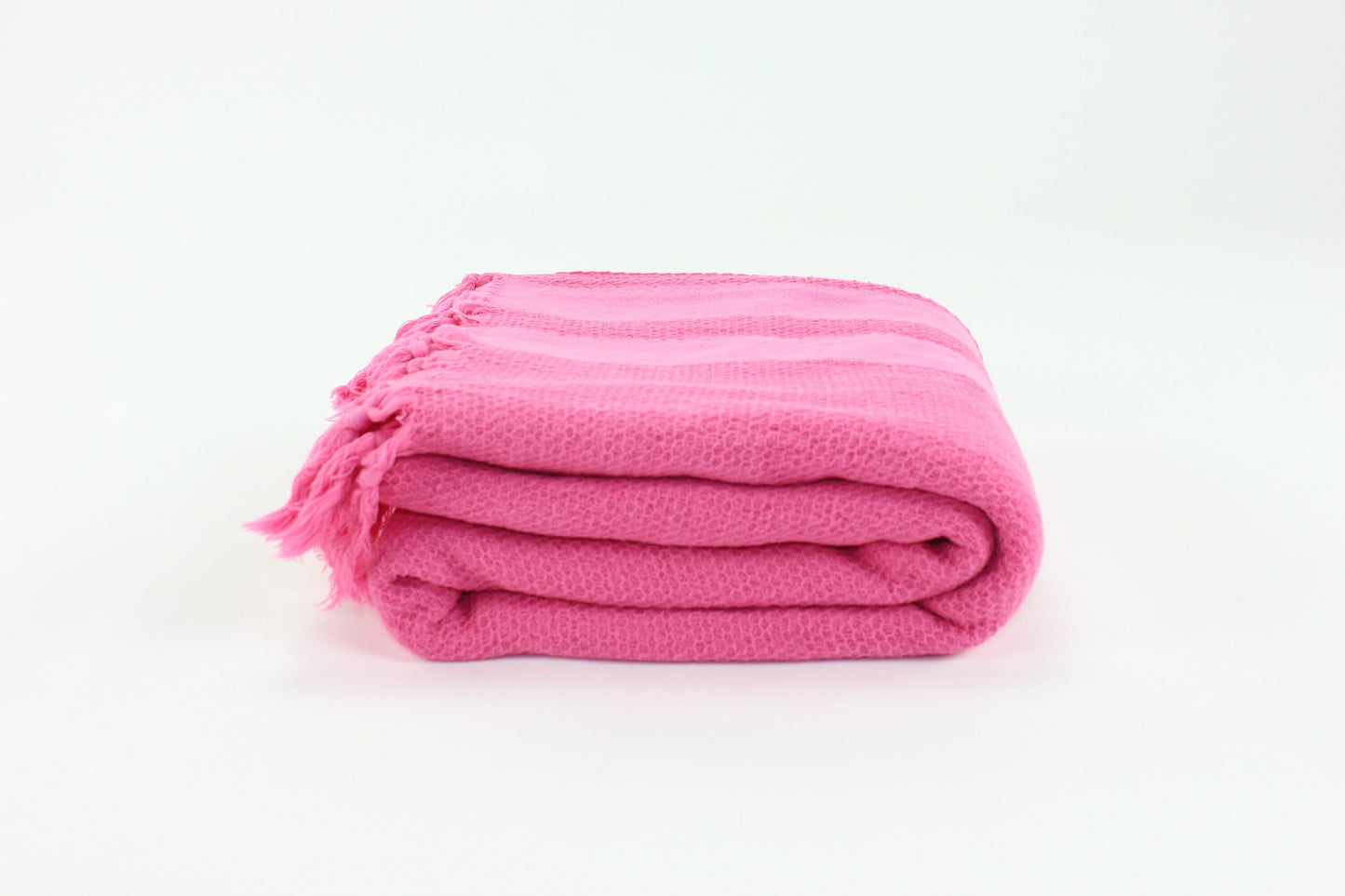 Premium Turkish Towel Peshtemal Fouta (Fuchsia)