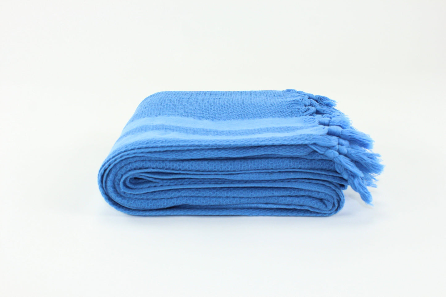 Premium Turkish Towel Peshtemal Fouta (Blue)