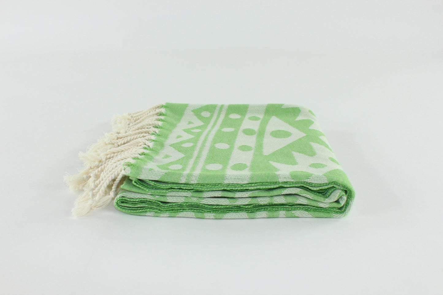 Premium Turkish Towel Peshtemal Fouta (Green)