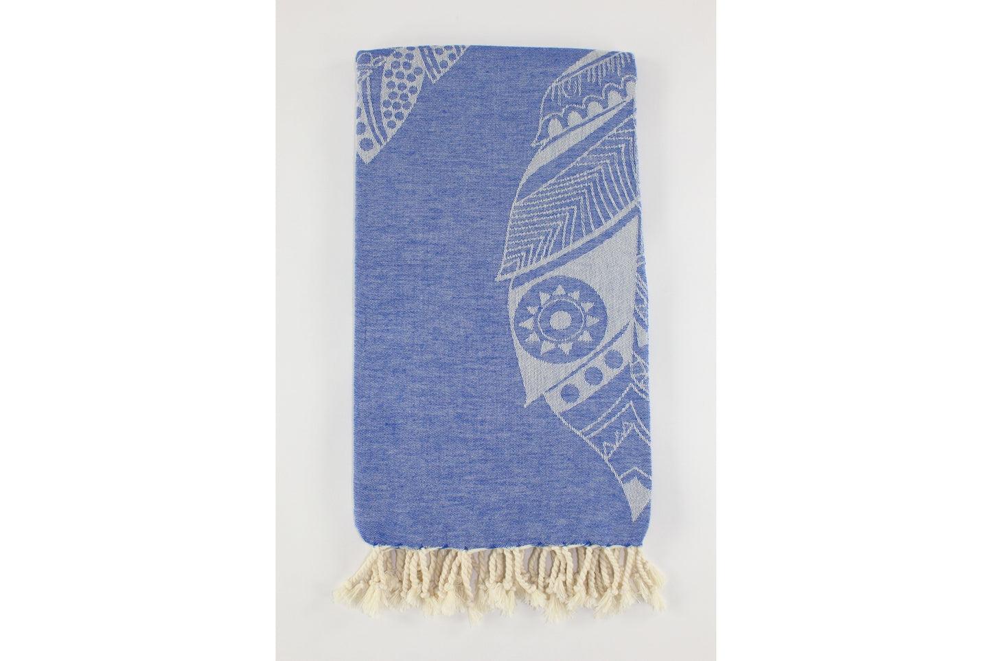 Premium Turkish Towel Peshtemal Fouta (Navy Blue)