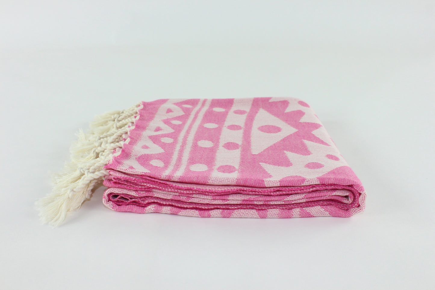 Premium Turkish Towel Peshtemal Fouta (Pink Fuchsia)