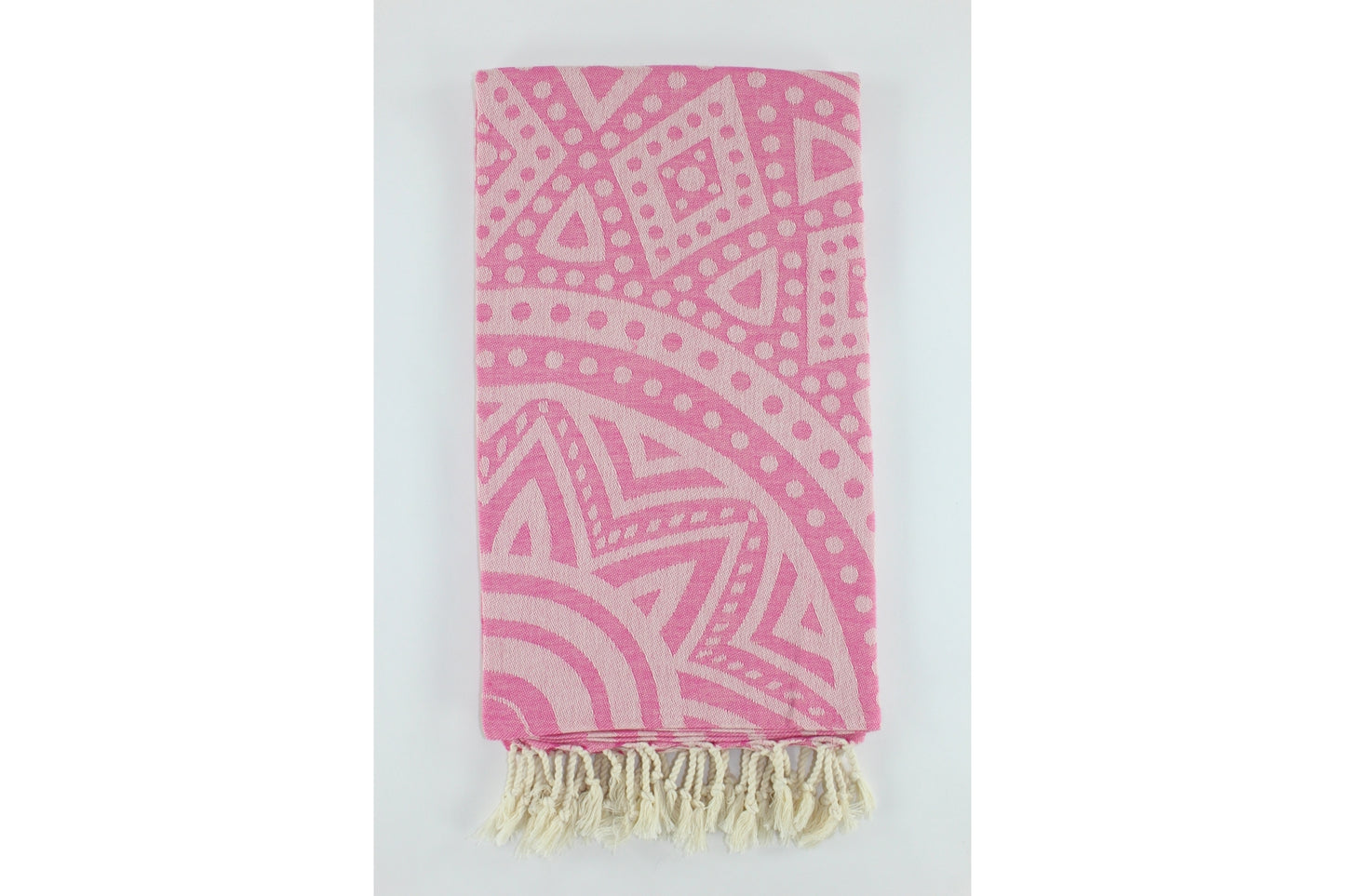 Premium Turkish Towel Peshtemal Fouta (Pink Fuchsia)