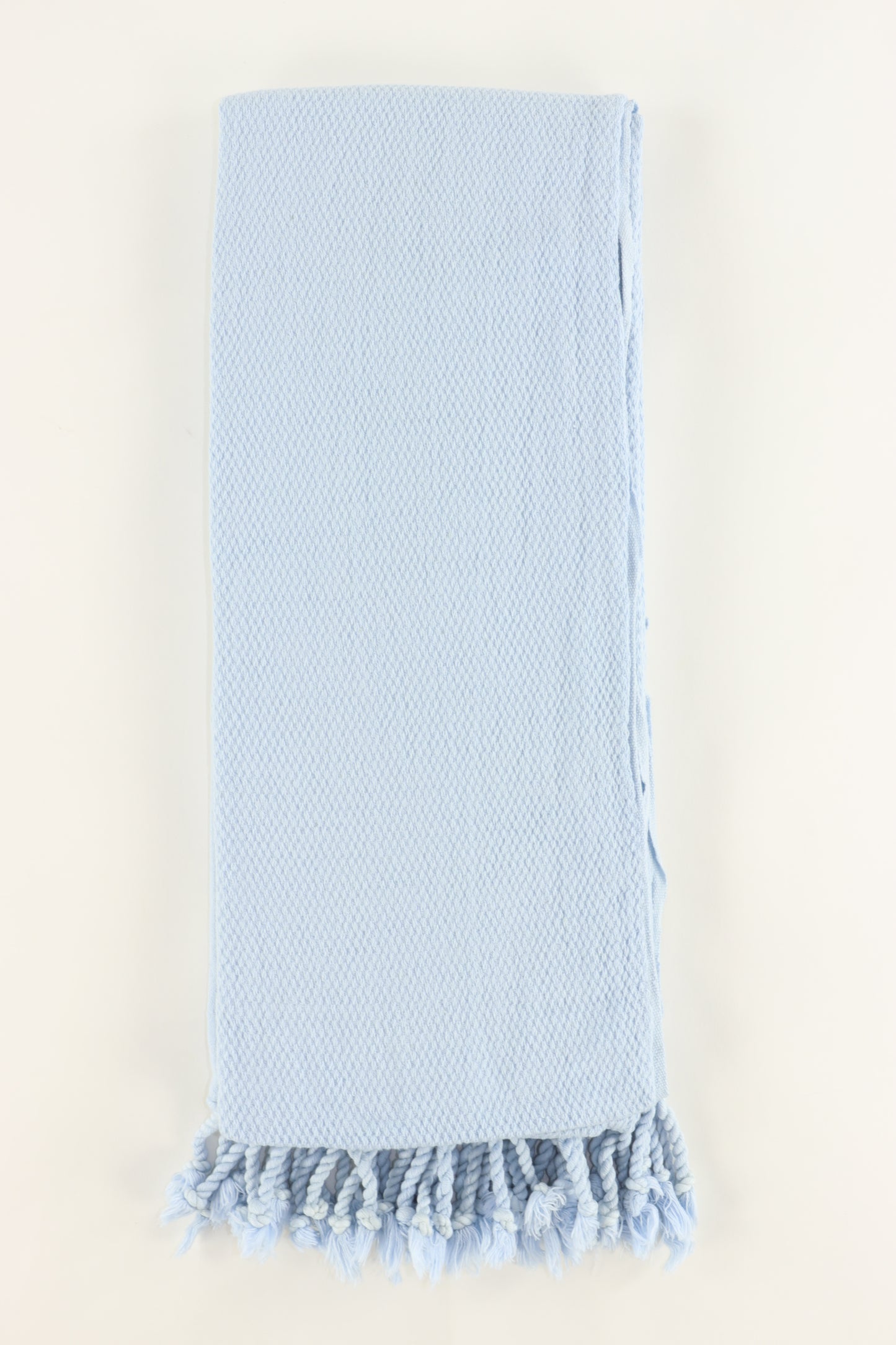 Premium Turkish Stone Washed Towel Peshtemal Fouta (Ice Blue)