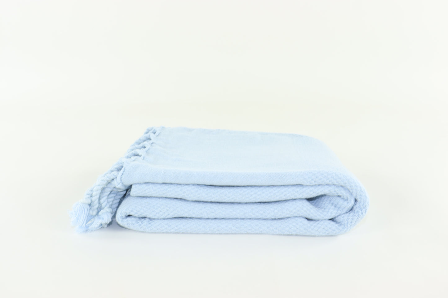 Premium Turkish Stone Washed Towel Peshtemal Fouta (Ice Blue)