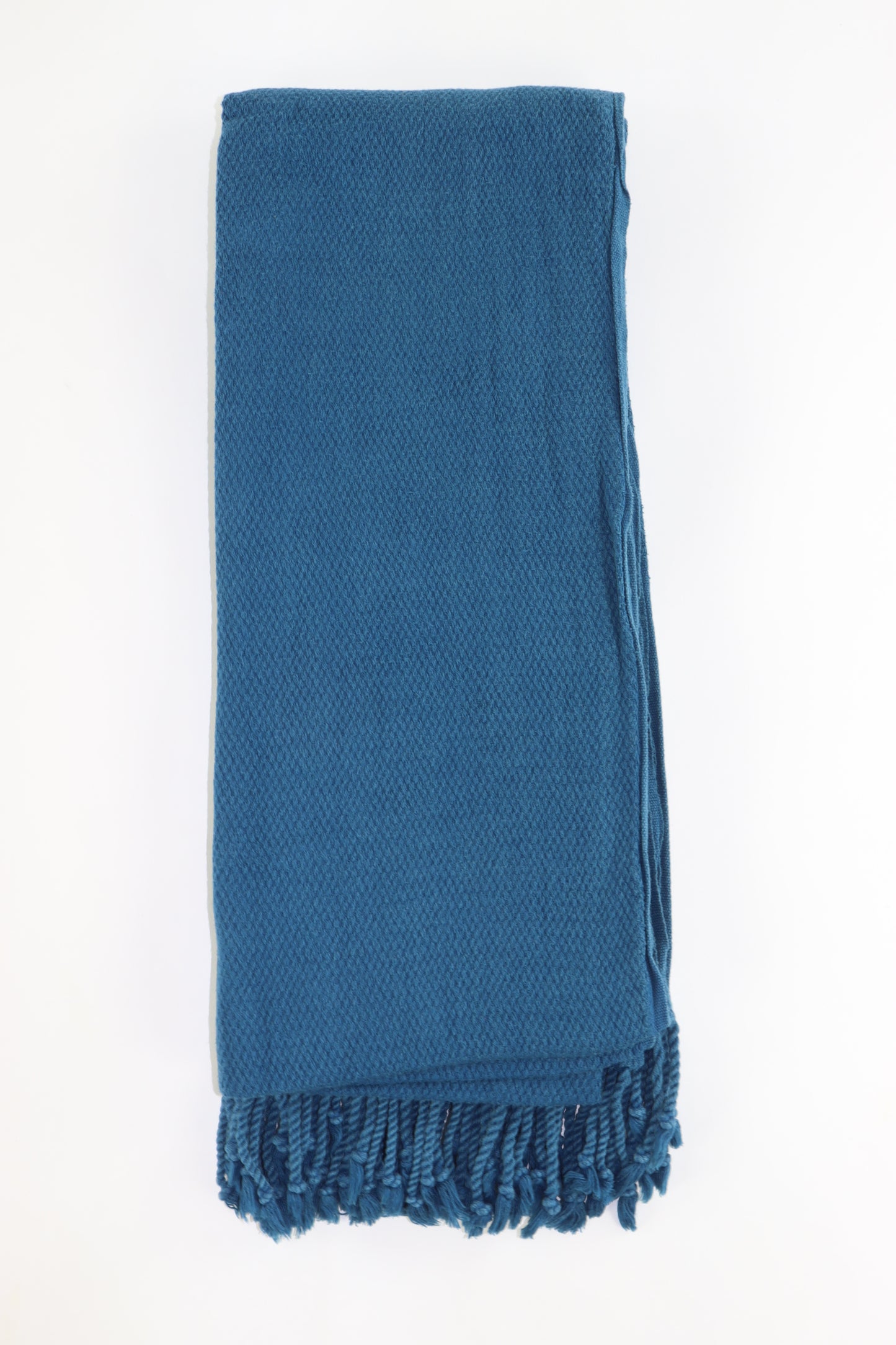 Premium Turkish Stone Washed Towel Peshtemal Fouta (Dark Teal)