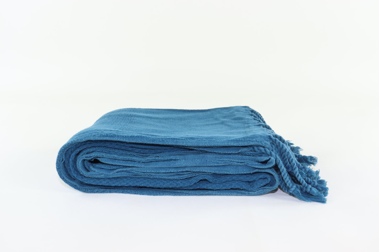 Premium Turkish Stone Washed Towel Peshtemal Fouta (Dark Teal)