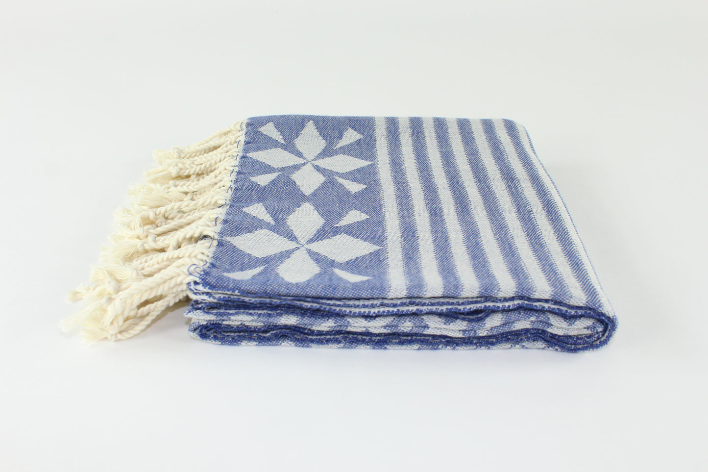 Premium Turkish Towel Peshtemal Fouta (Navy Blue)