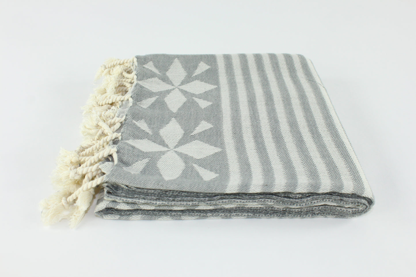 Premium Turkish Towel Peshtemal Fouta (Gray)