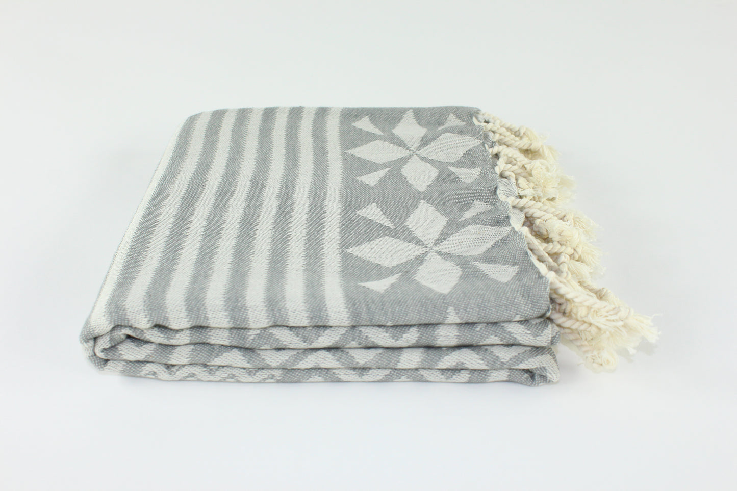 Premium Turkish Towel Peshtemal Fouta (Gray)