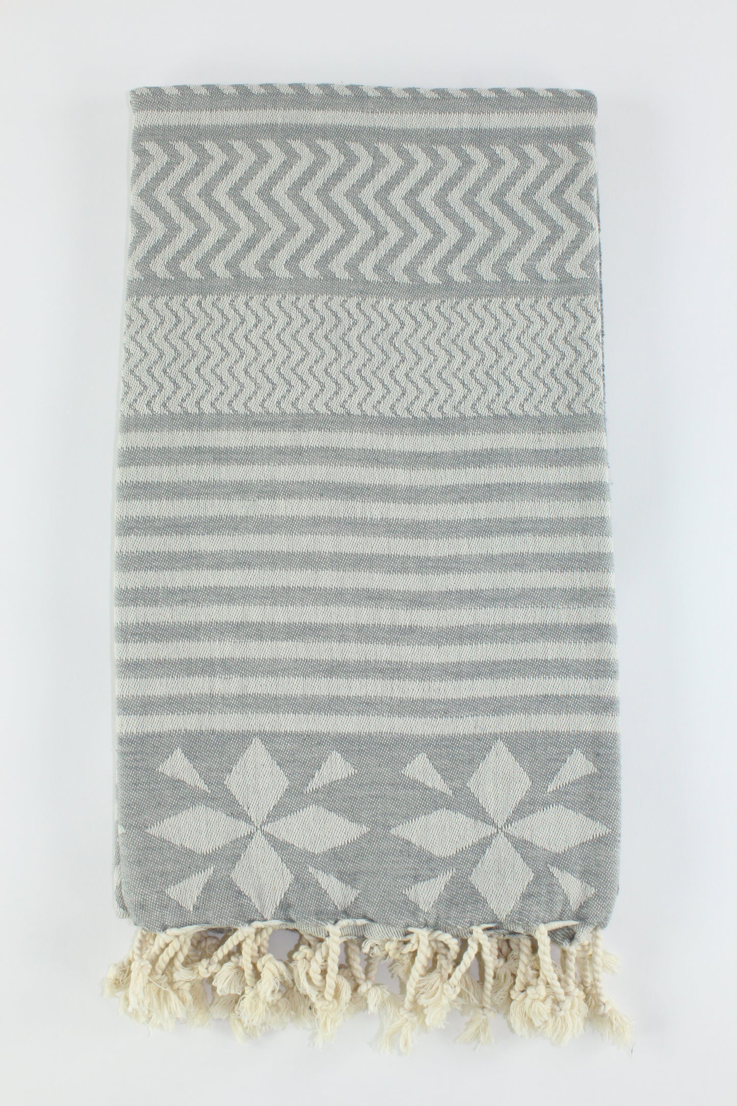 Premium Turkish Towel Peshtemal Fouta (Gray)