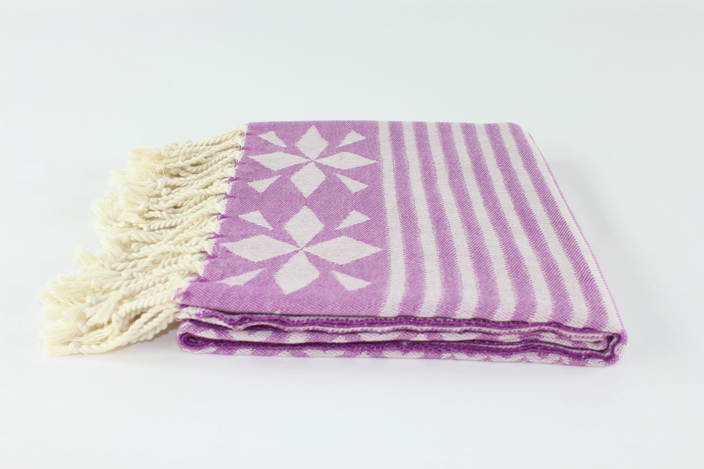 Premium Turkish Towel Peshtemal Fouta (Purple)