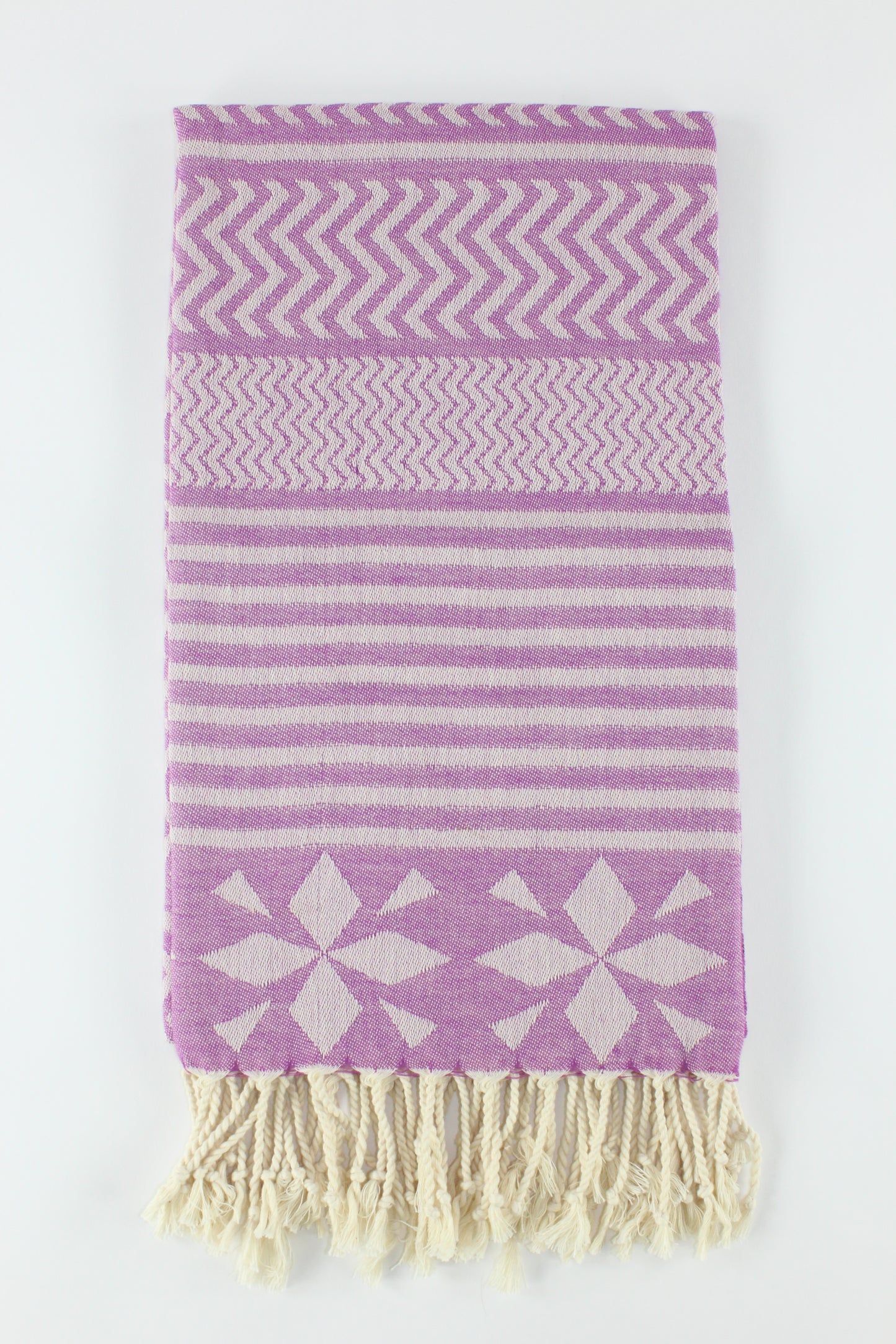 Premium Turkish Towel Peshtemal Fouta (Purple)