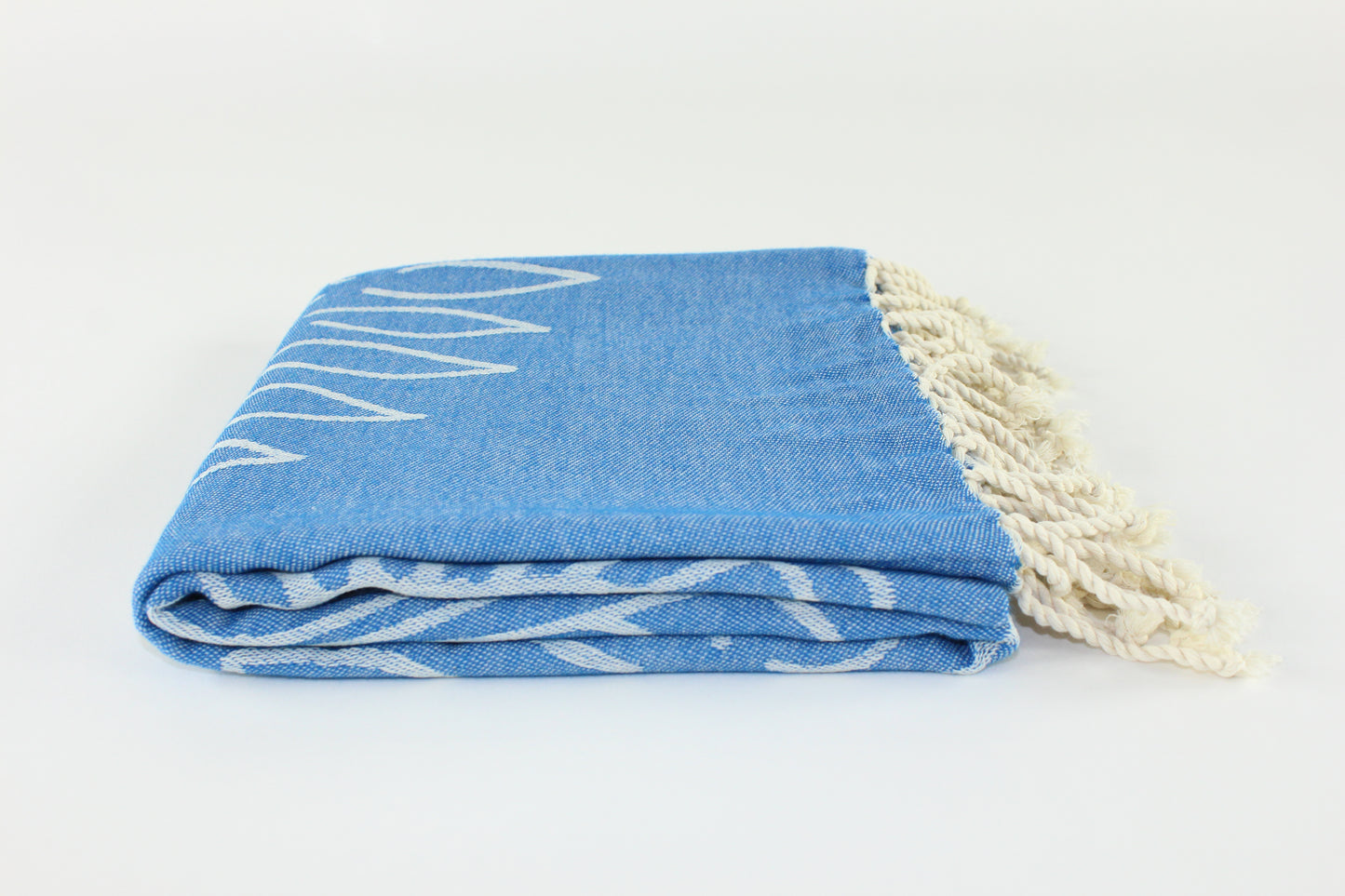 Premium Turkish Towel Peshtemal Fouta (Blue)