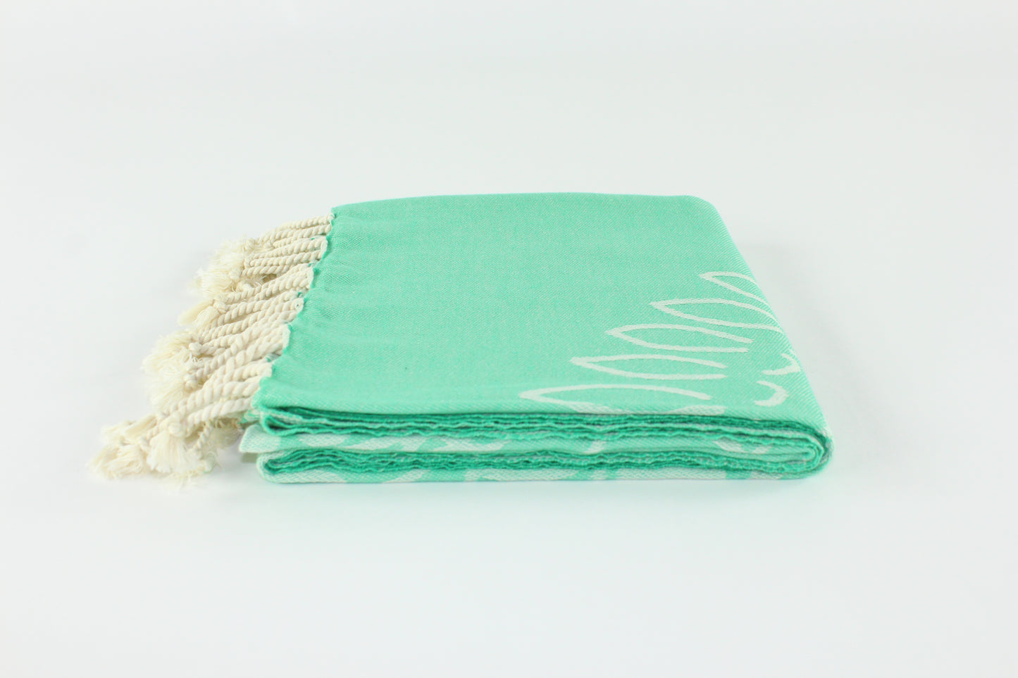 Premium Turkish Towel Peshtemal Fouta (Seafoam Green)