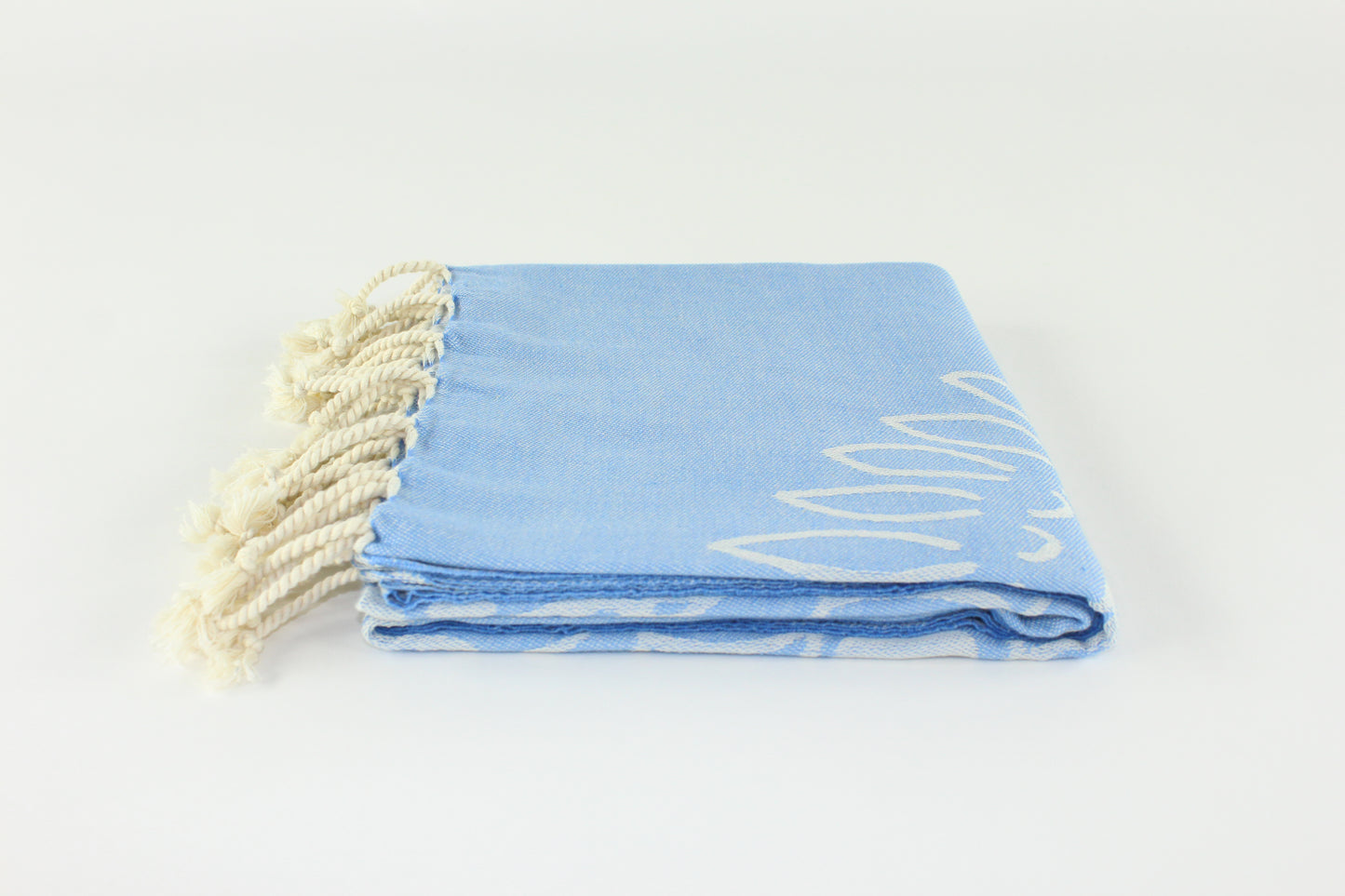 Premium Turkish Towel Peshtemal Fouta (Blue)