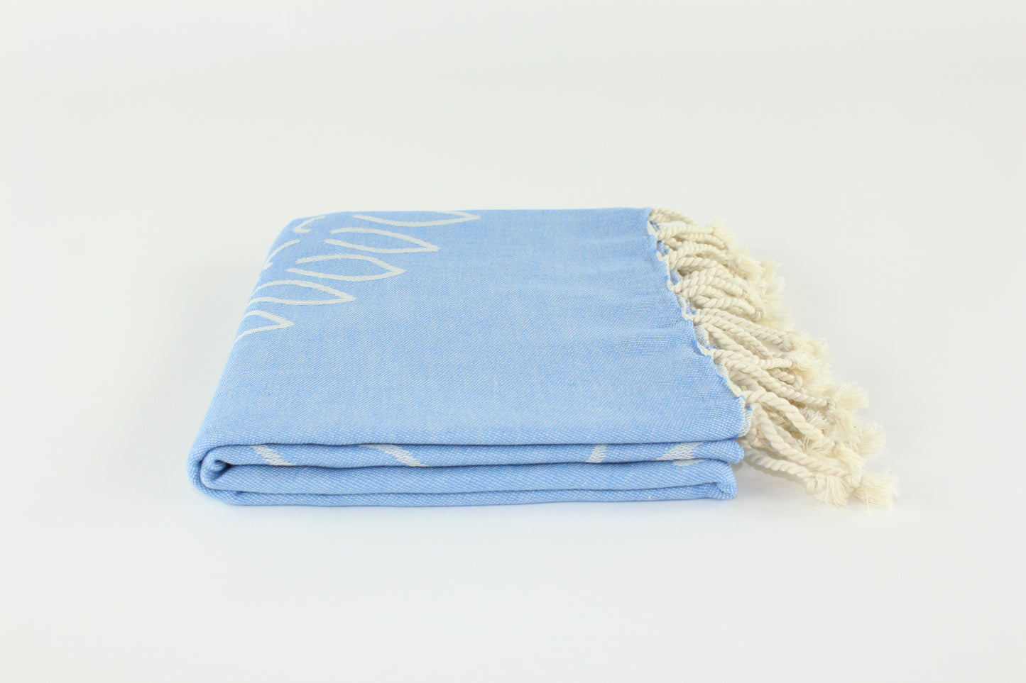 Premium Turkish Towel Peshtemal Fouta (Blue)