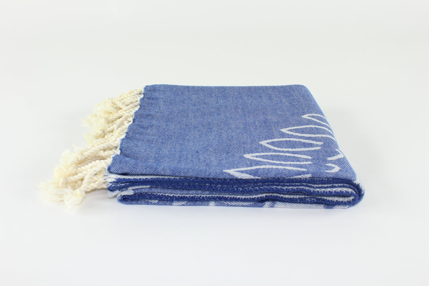 Premium Turkish Towel Peshtemal Fouta (Navy Blue)