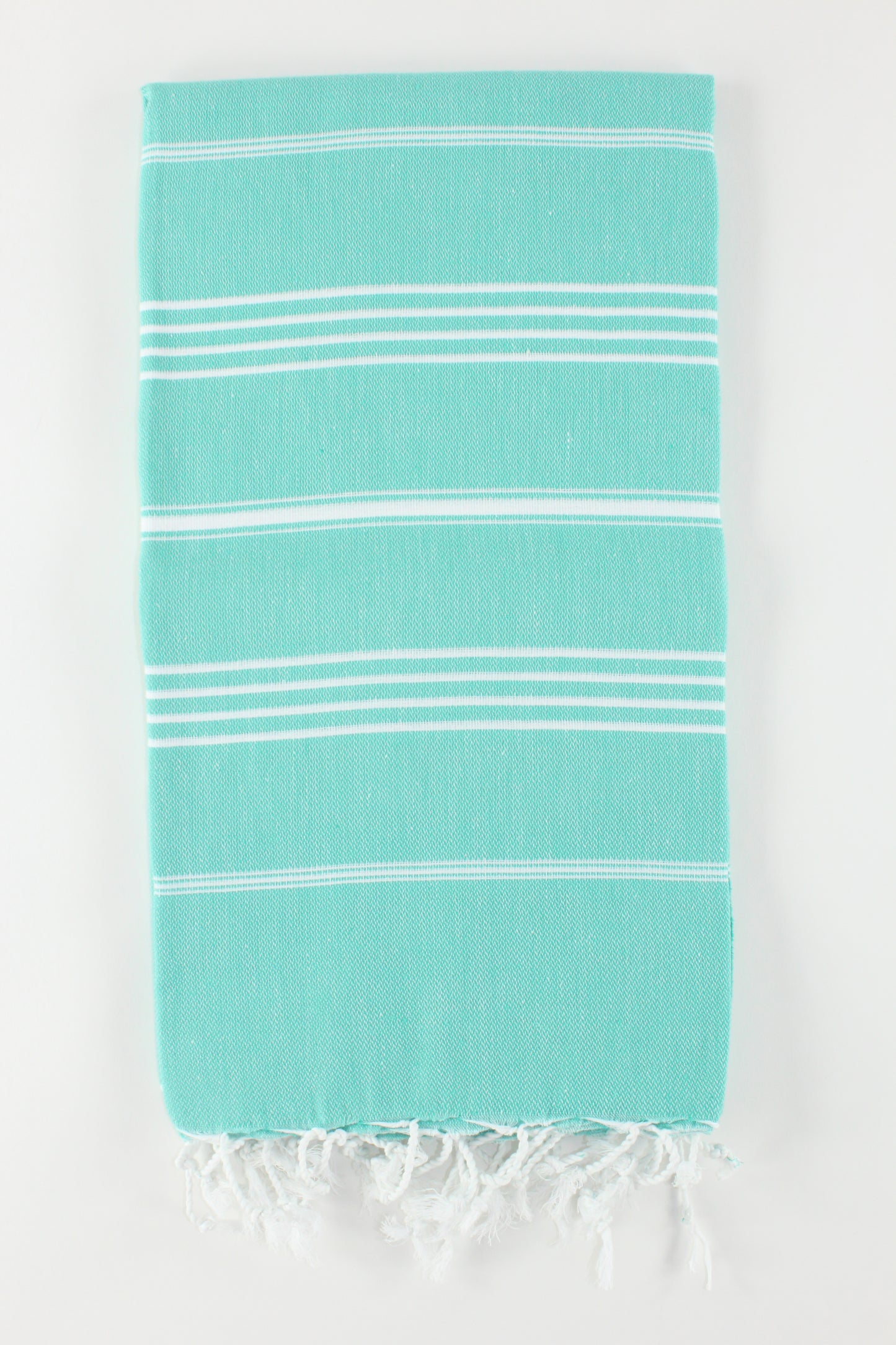 Premium Turkish Classic Striped Towel Peshtemal Fouta (Emerald)