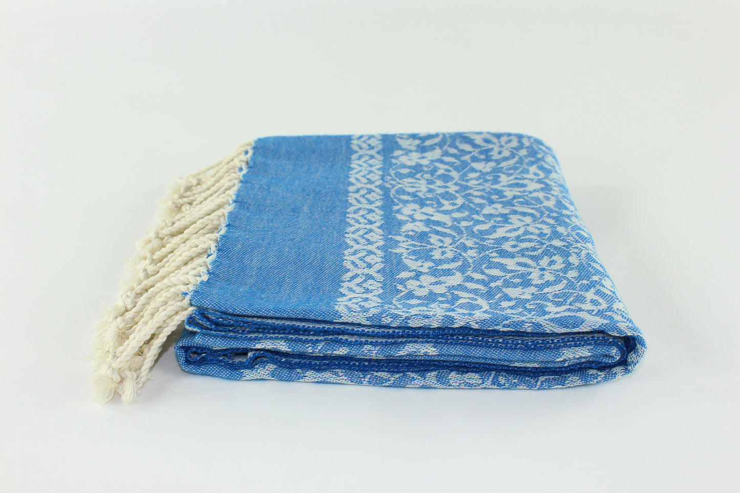 Premium Turkish Towel Peshtemal Fouta (Blue)