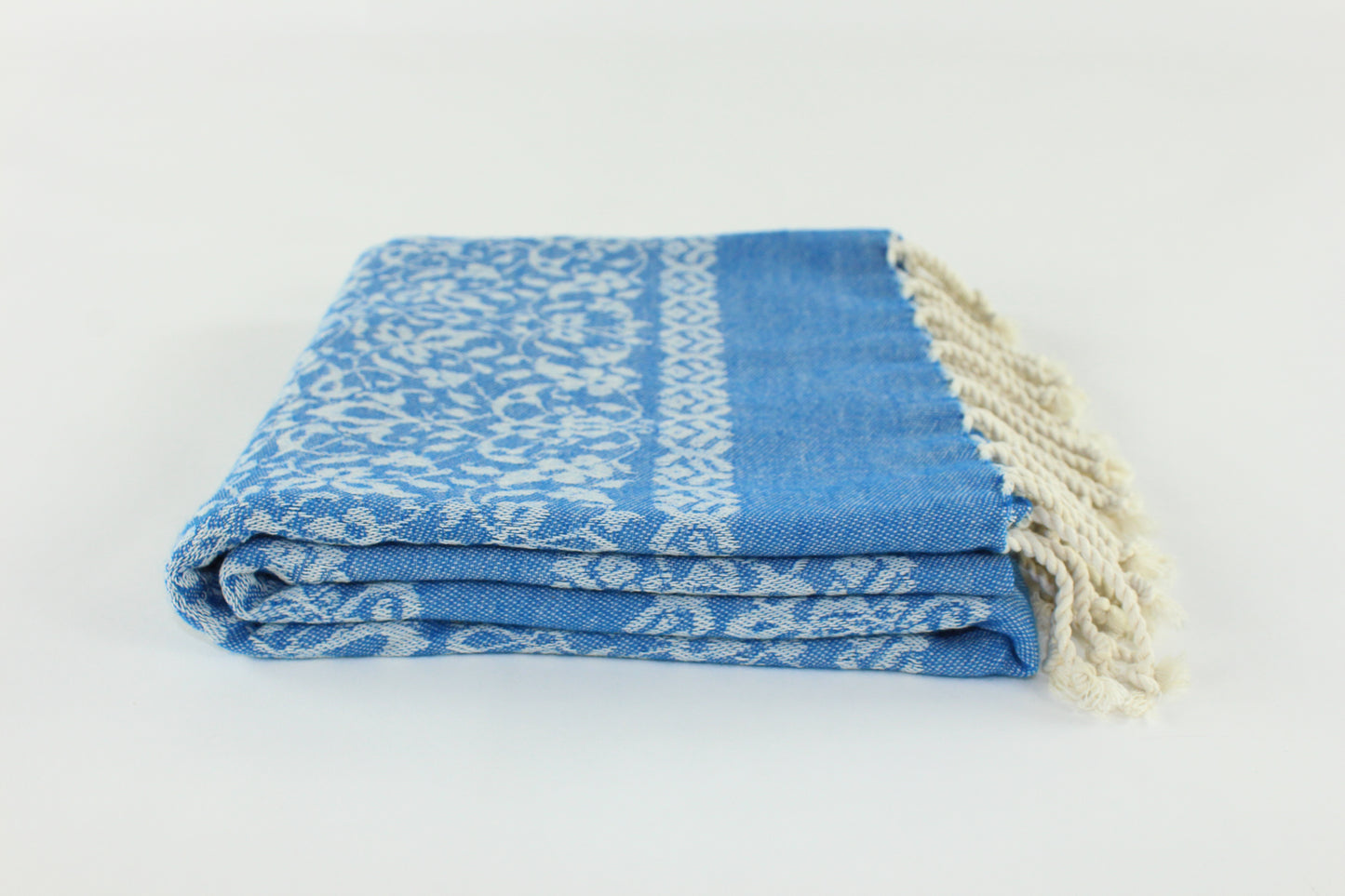 Premium Turkish Towel Peshtemal Fouta (Blue)