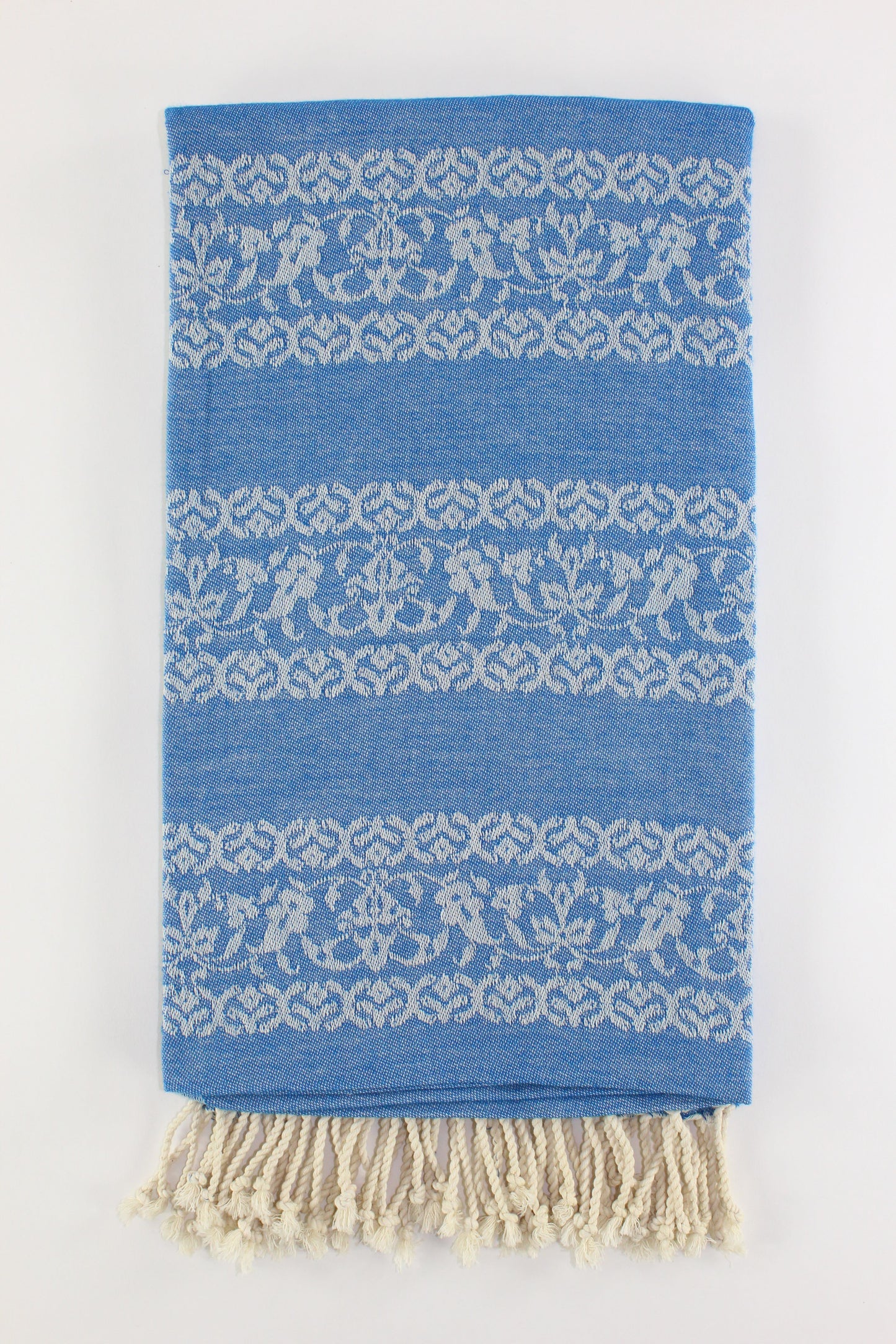 Premium Turkish Towel Peshtemal Fouta (Blue)