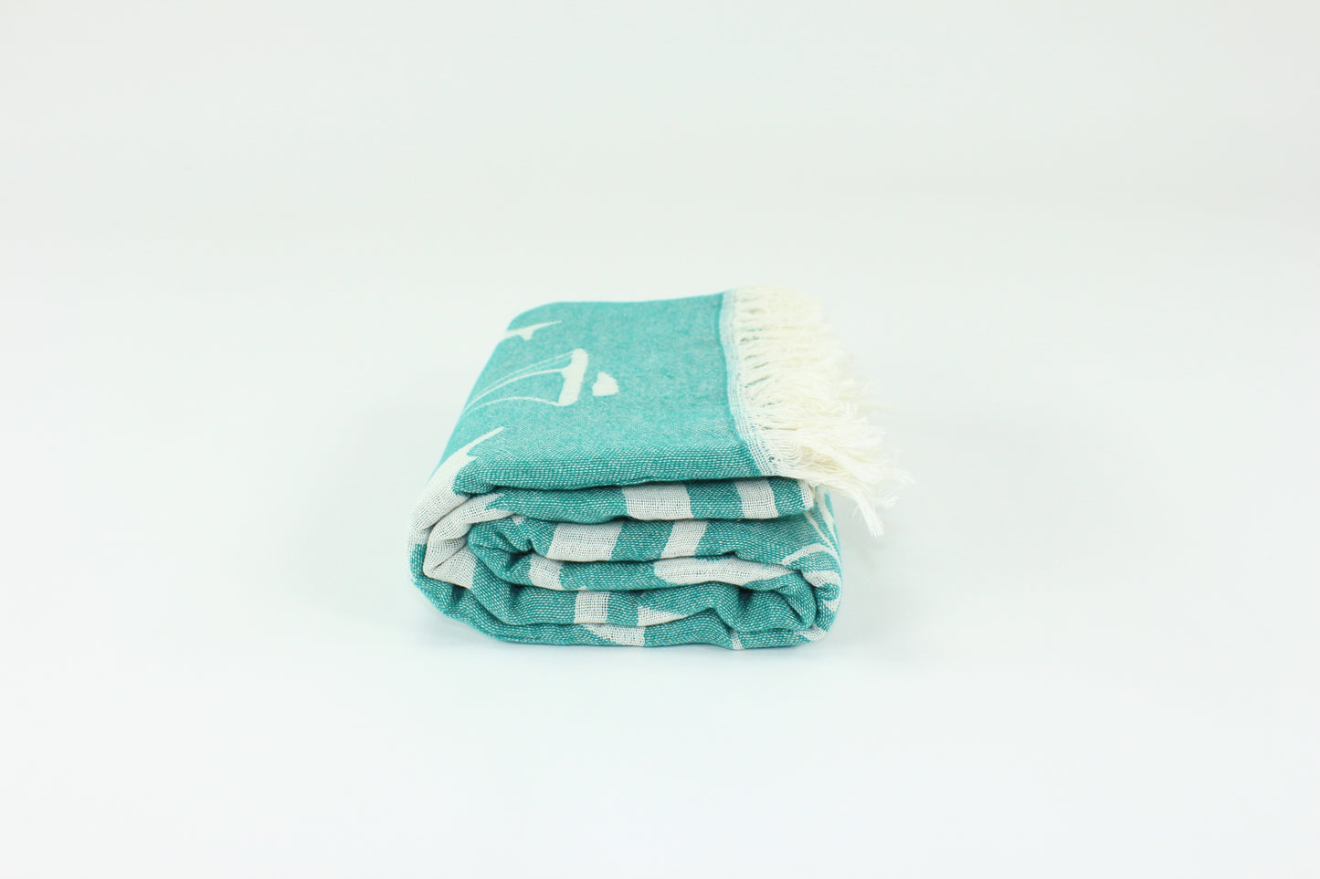 Premium Turkish Double Layer Towel Peshtemal Fouta (Green)