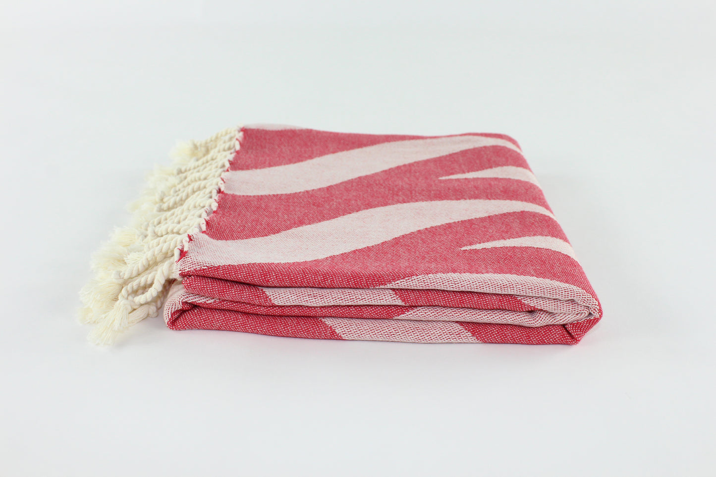 Premium Turkish Towel Peshtemal Fouta (Red)