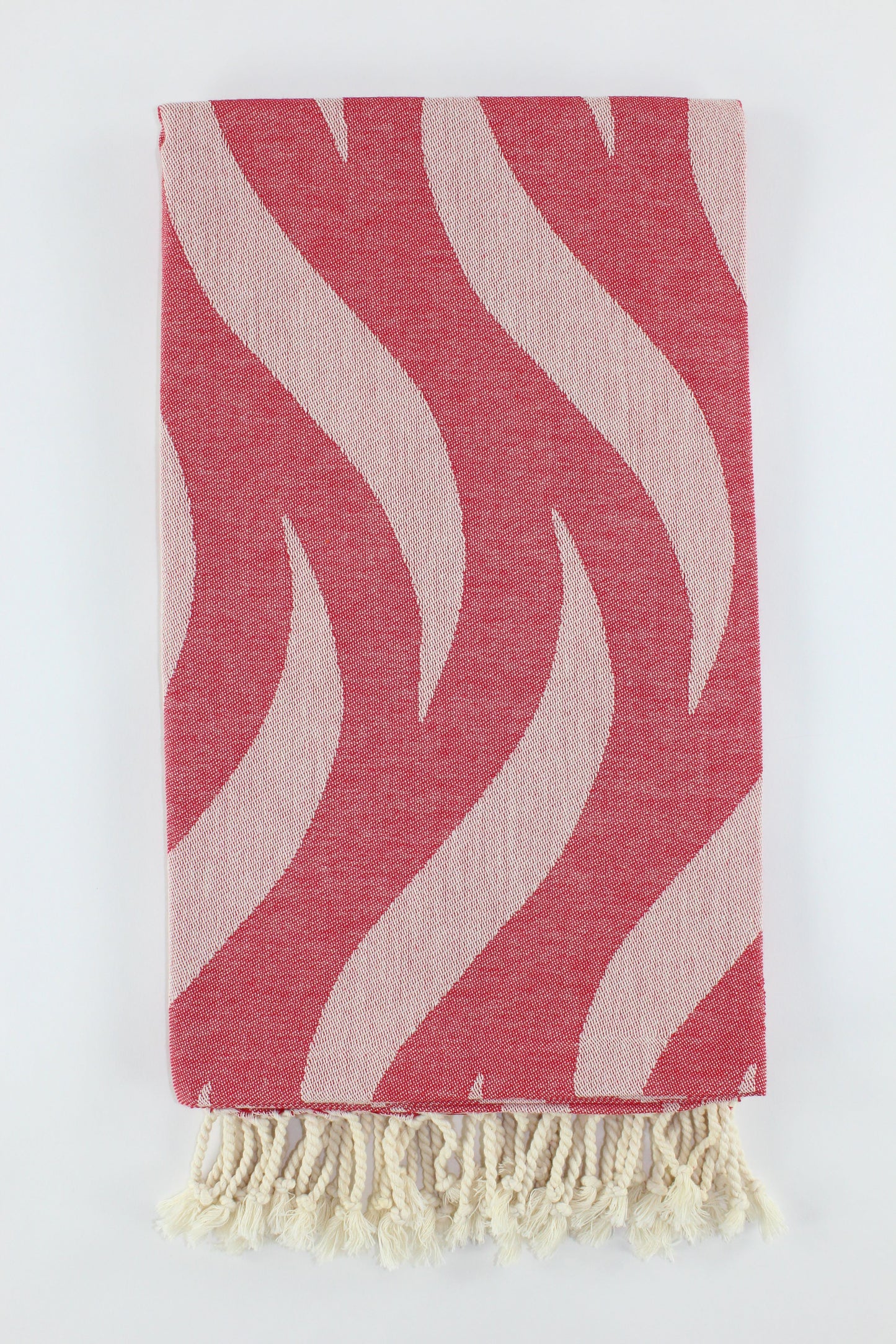 Premium Turkish Towel Peshtemal Fouta (Red)