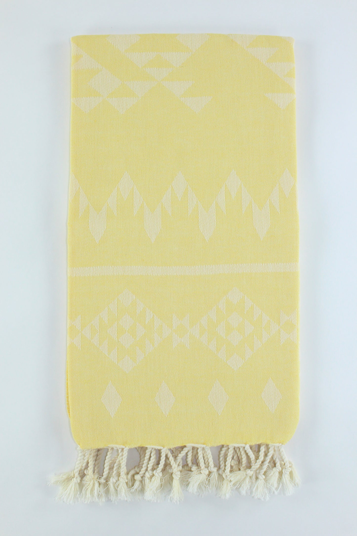 Premium Turkish Kilim Towel Peshtemal Fouta (Yellow)